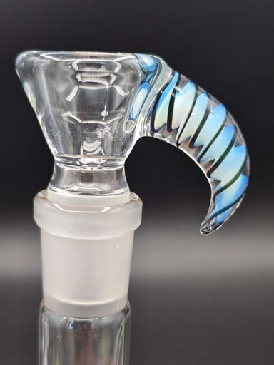 Preview pic of Clear 18mm Funnel Slide With Horn