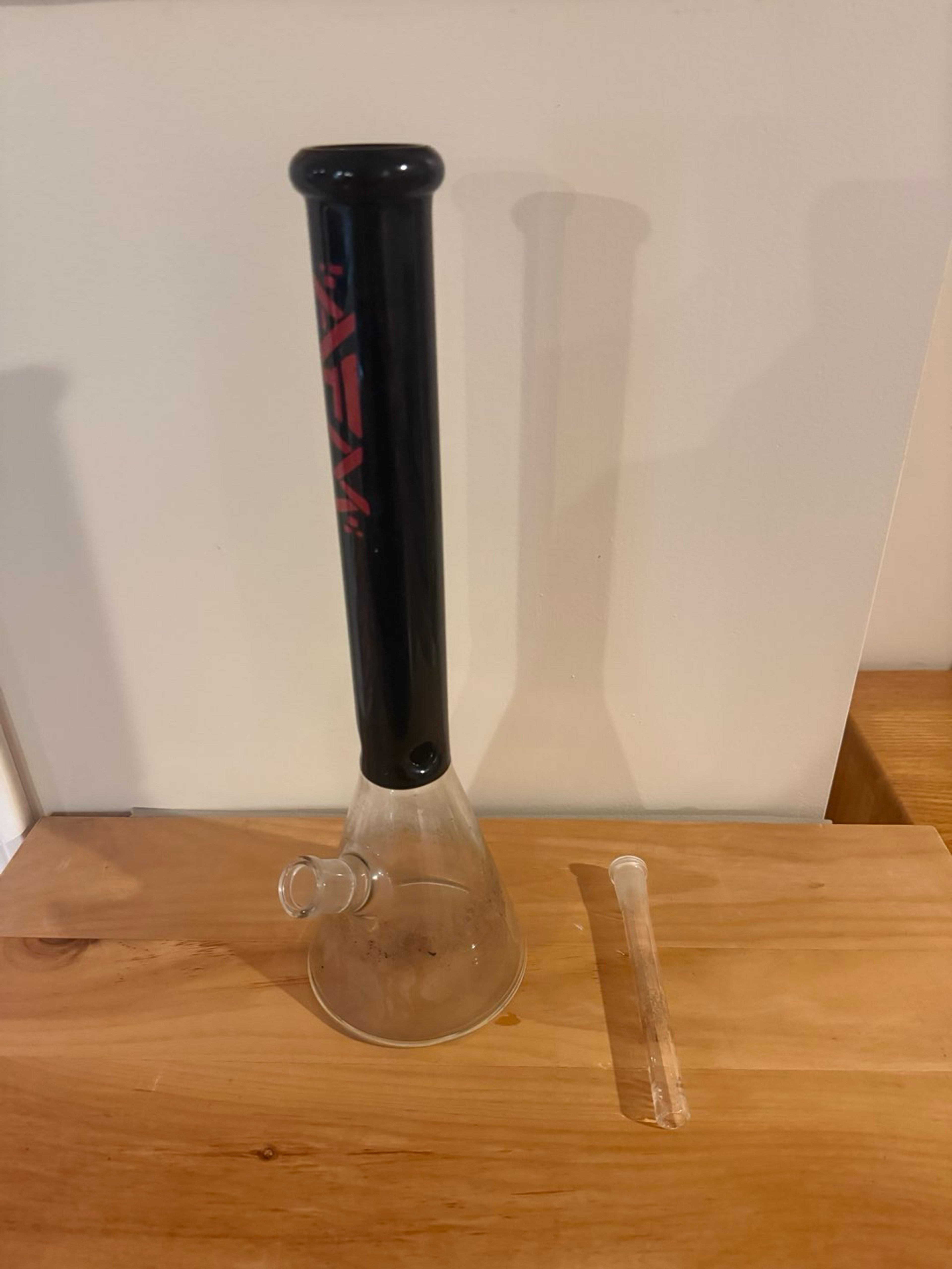 18” AFM beaker bong with ice catcher image 0