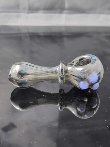 Preview pic of 3.75-Inch MJK Black and Silver Fumed Maria Piece