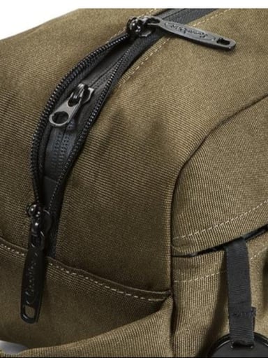 Preview pic of Cookies Smell Proof Toiletry Olive Bag