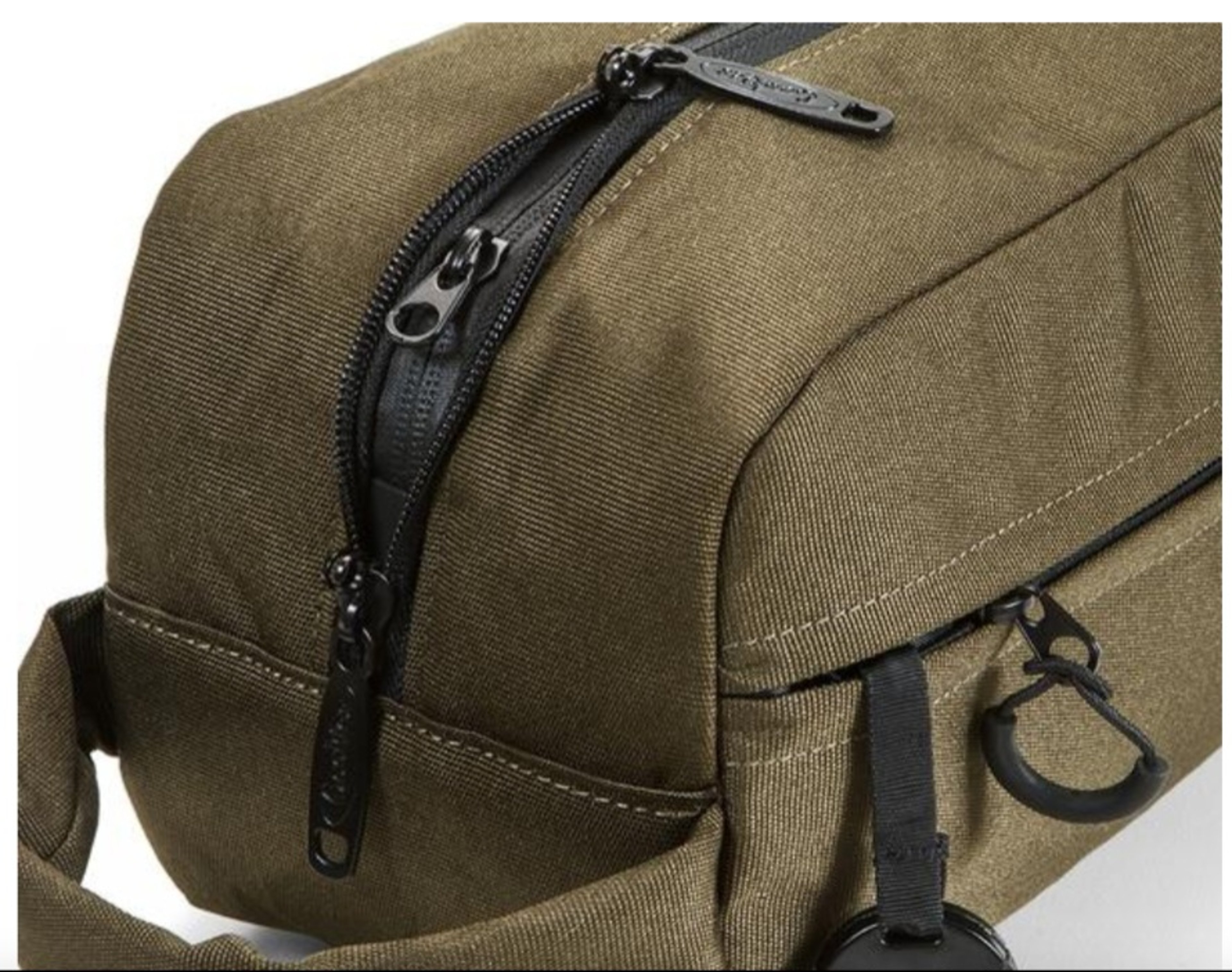 Preview pic of Cookies Smell Proof Toiletry Olive Bag