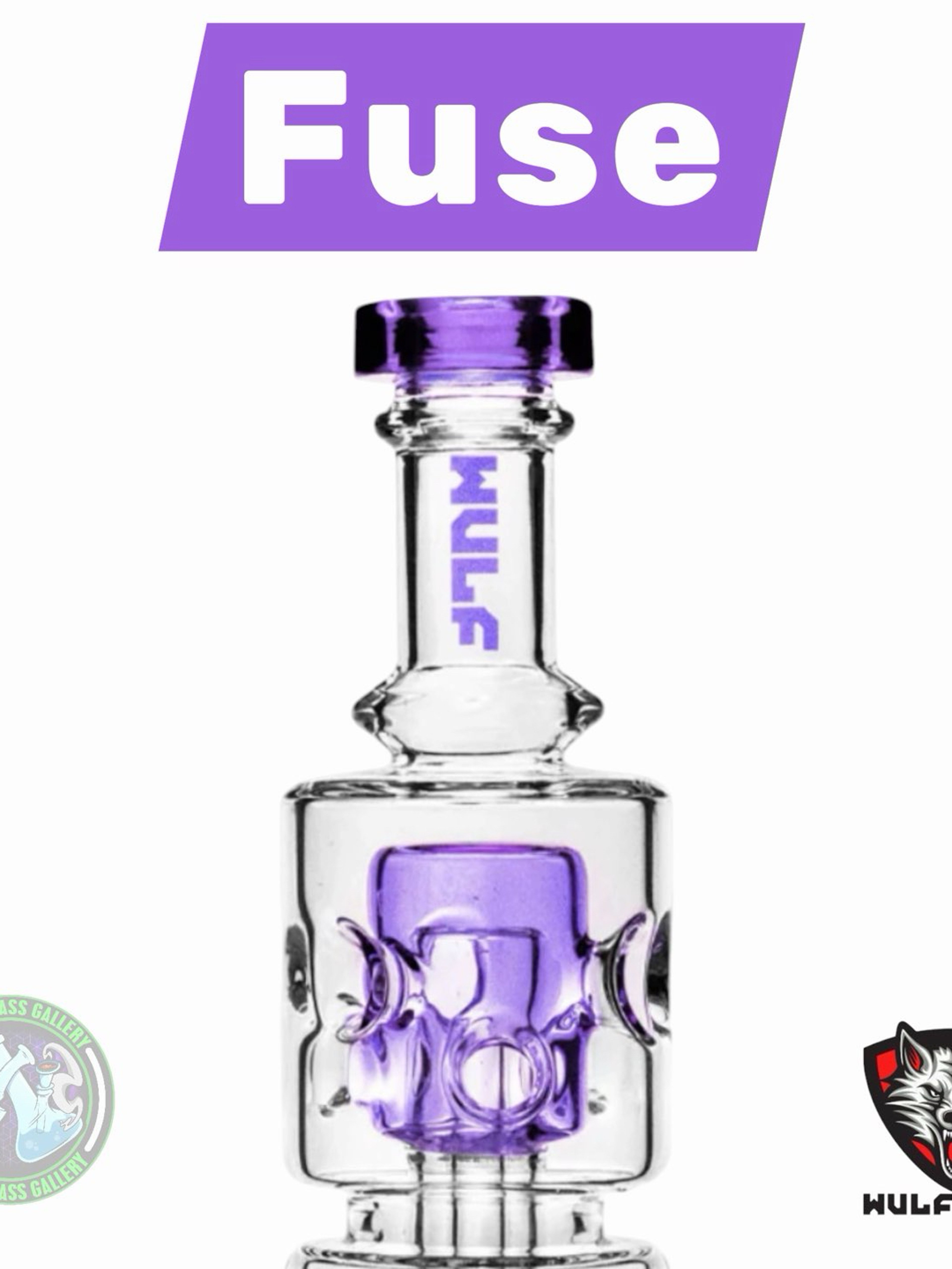 Preview pic of Wulf Mods - Puffco Attachment - Fuse - Purple