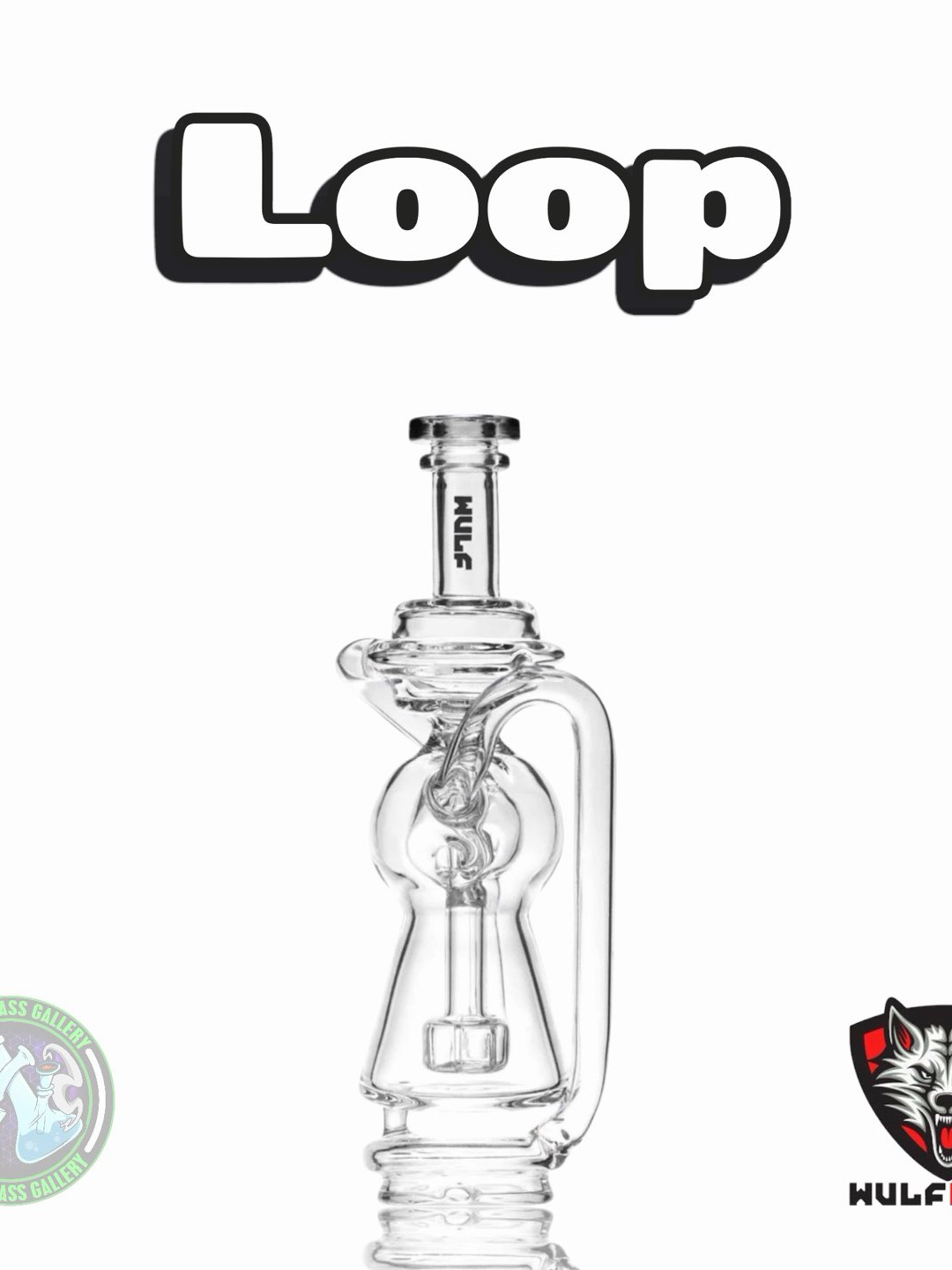 Preview pic of Wulf Mods - Puffco Attachment - Loop - Clear