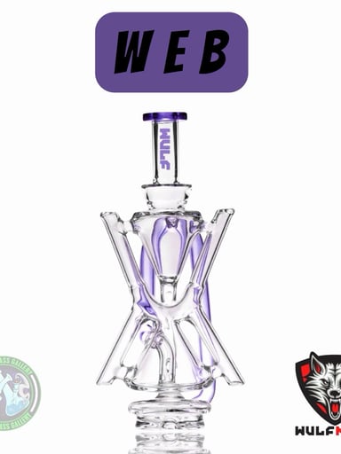 Preview pic of Wulf Mods - Puffco Attachment - Web - Purple
