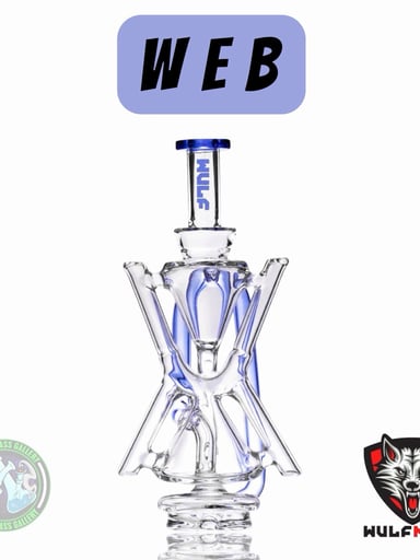Preview pic of Wulf Mods - Puffco Attachment - Web - Blue