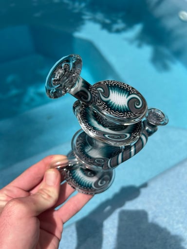 Preview pic of Captn Cronic worked recycler with a 7 hole
