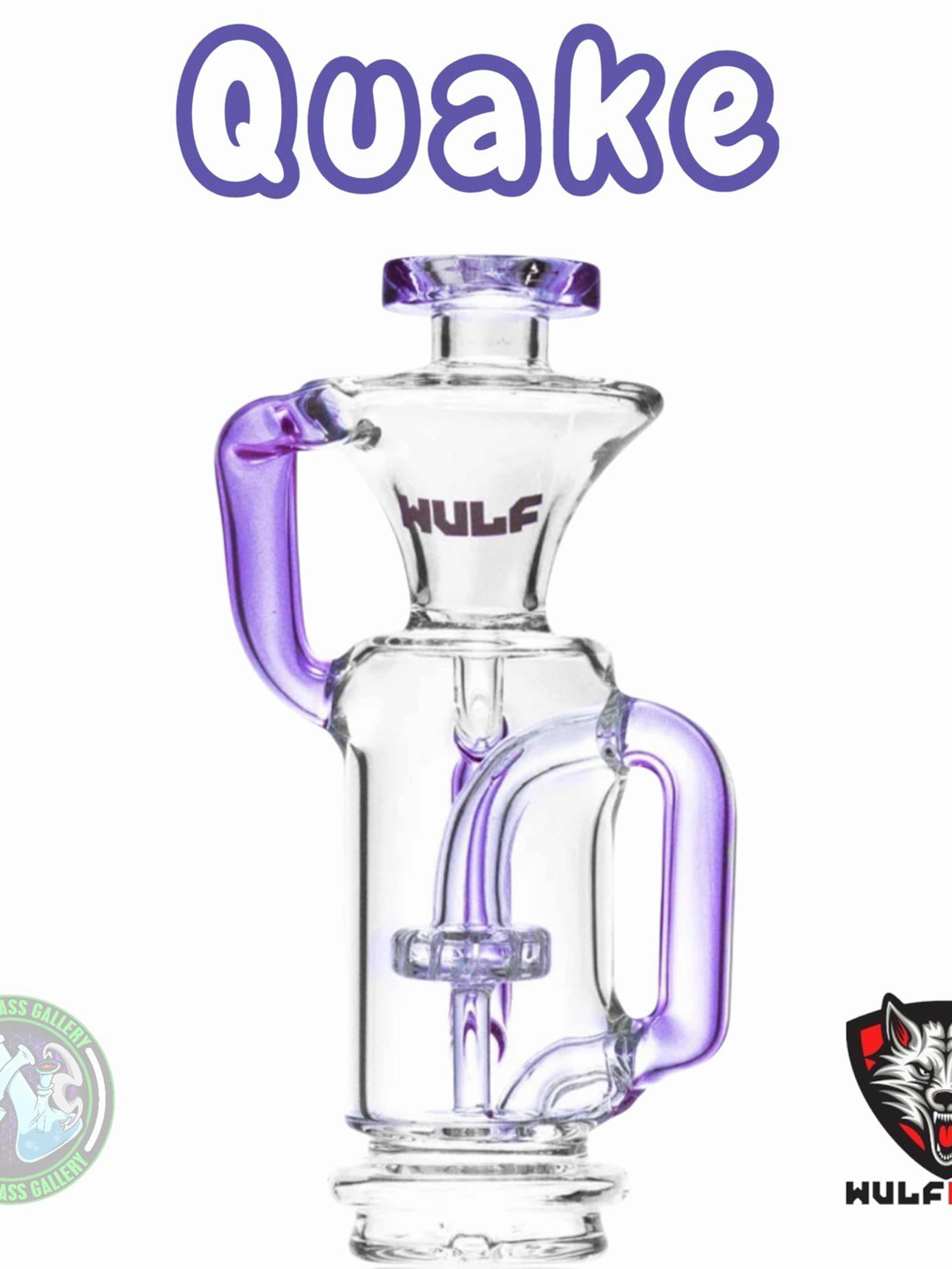 Preview pic of Wulf Mods - Puffco Attachment - Quake - Purple