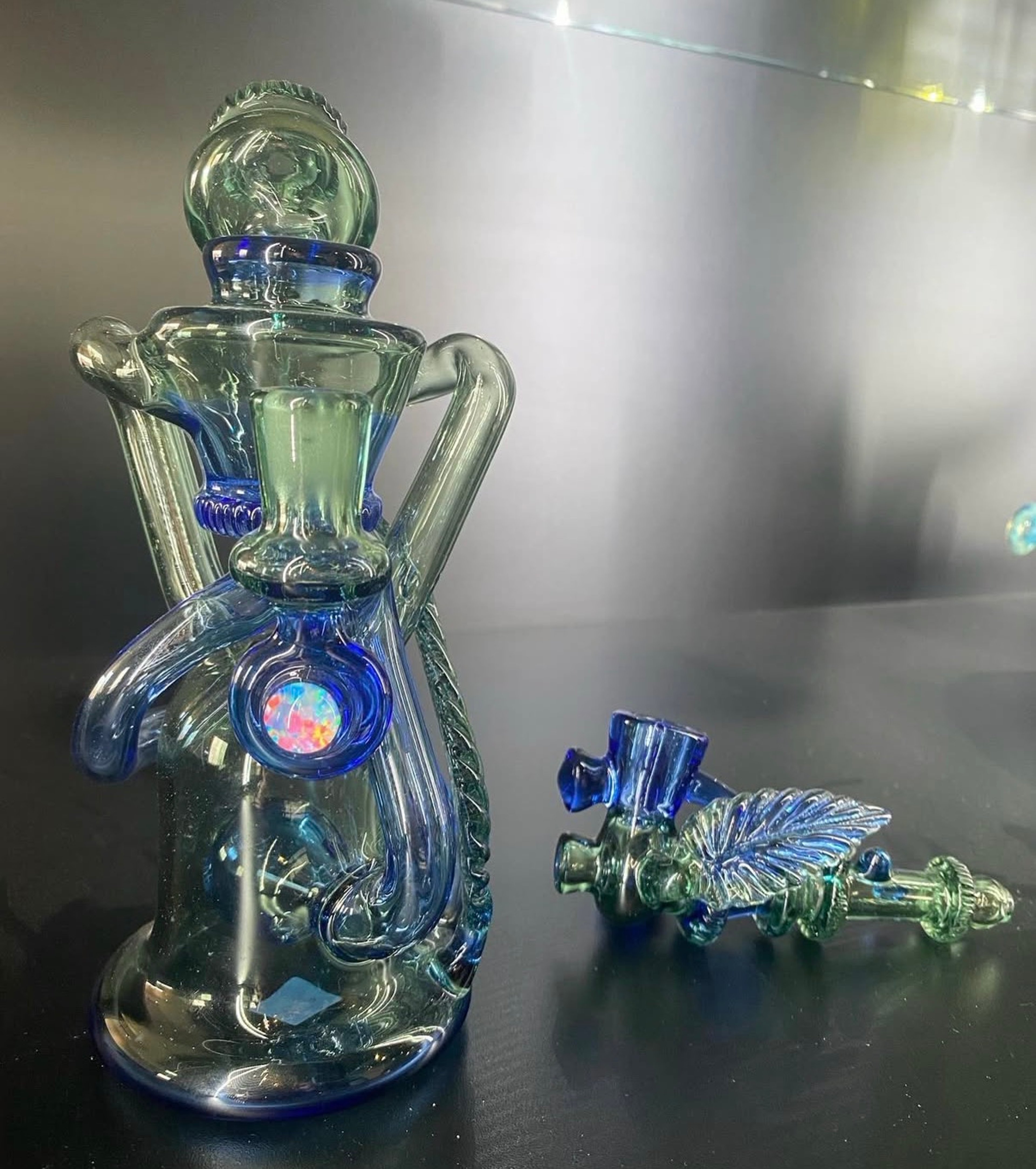 Preview pic of Opal E.Cals bong/bowl set