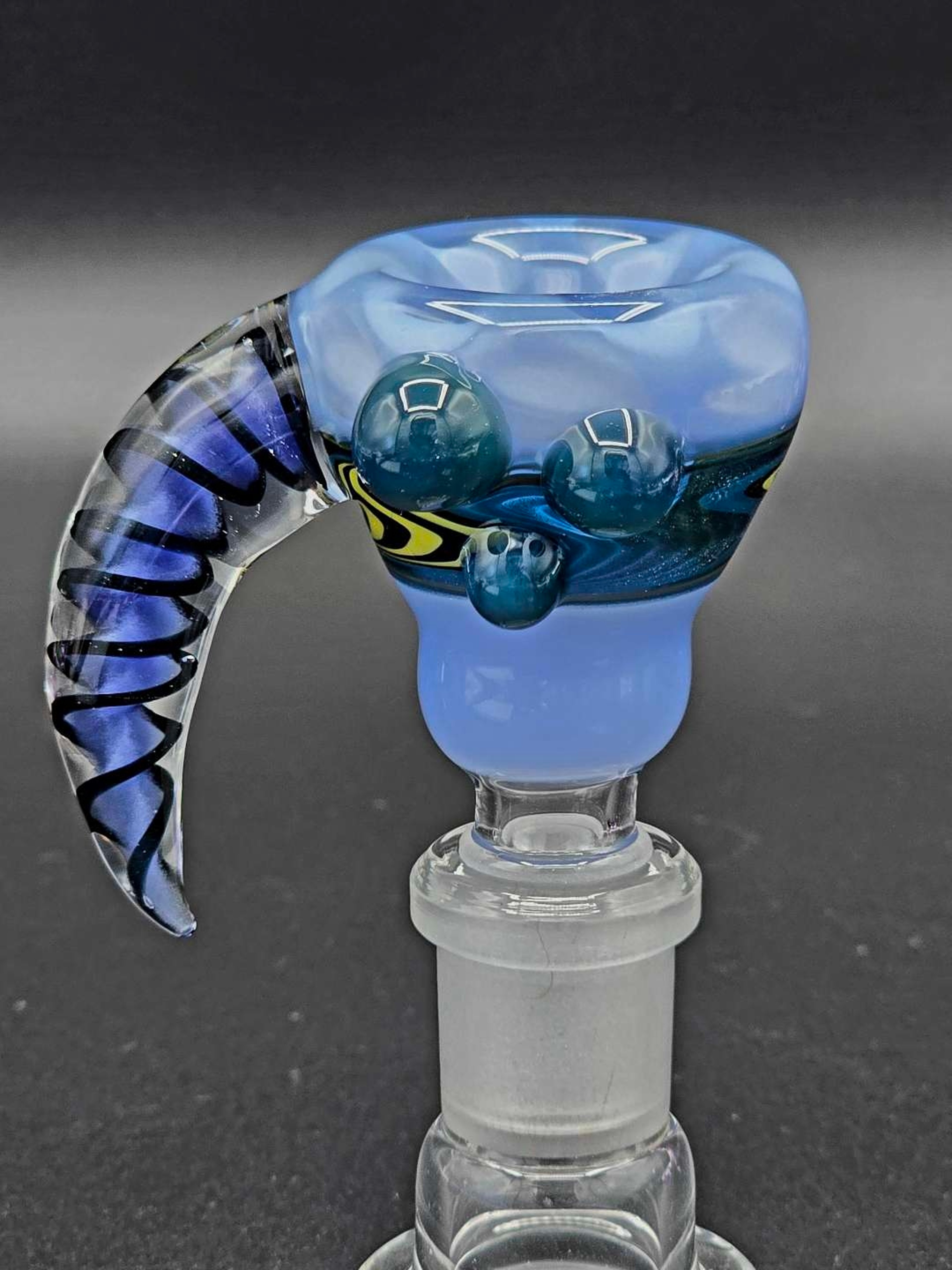 Preview pic of Blue 14mm Slide With Horn