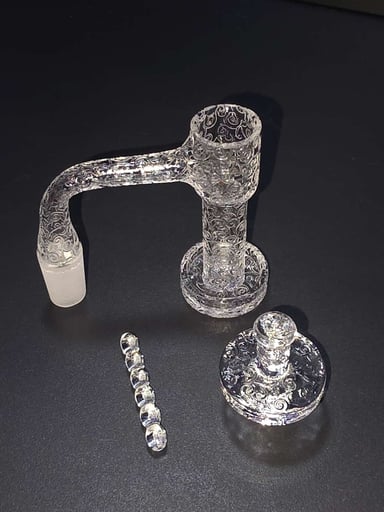 Preview pic of Etched Terp Slurper Set