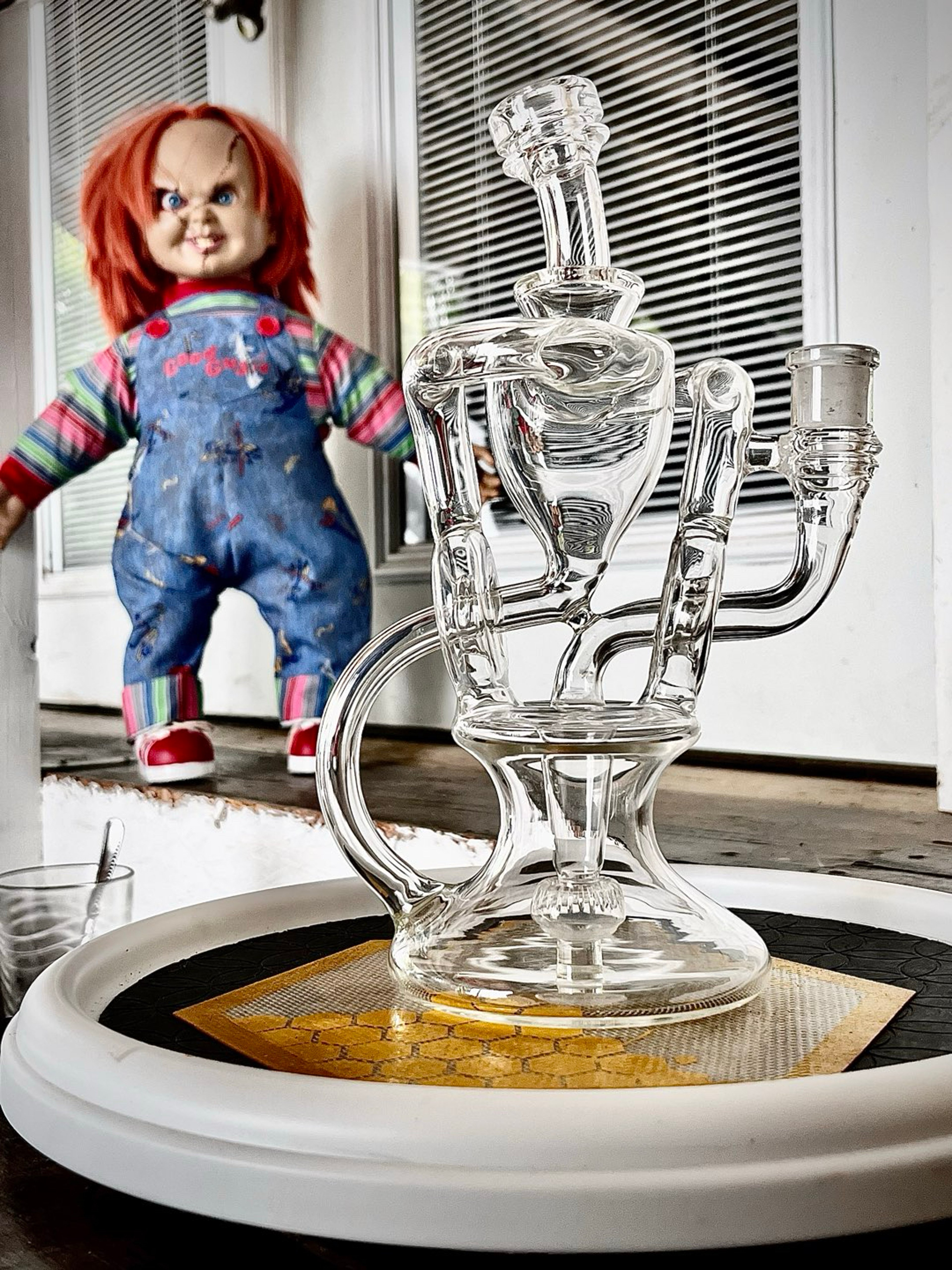 TAG - 10" Dual Donut Wormhole Recycler image 0