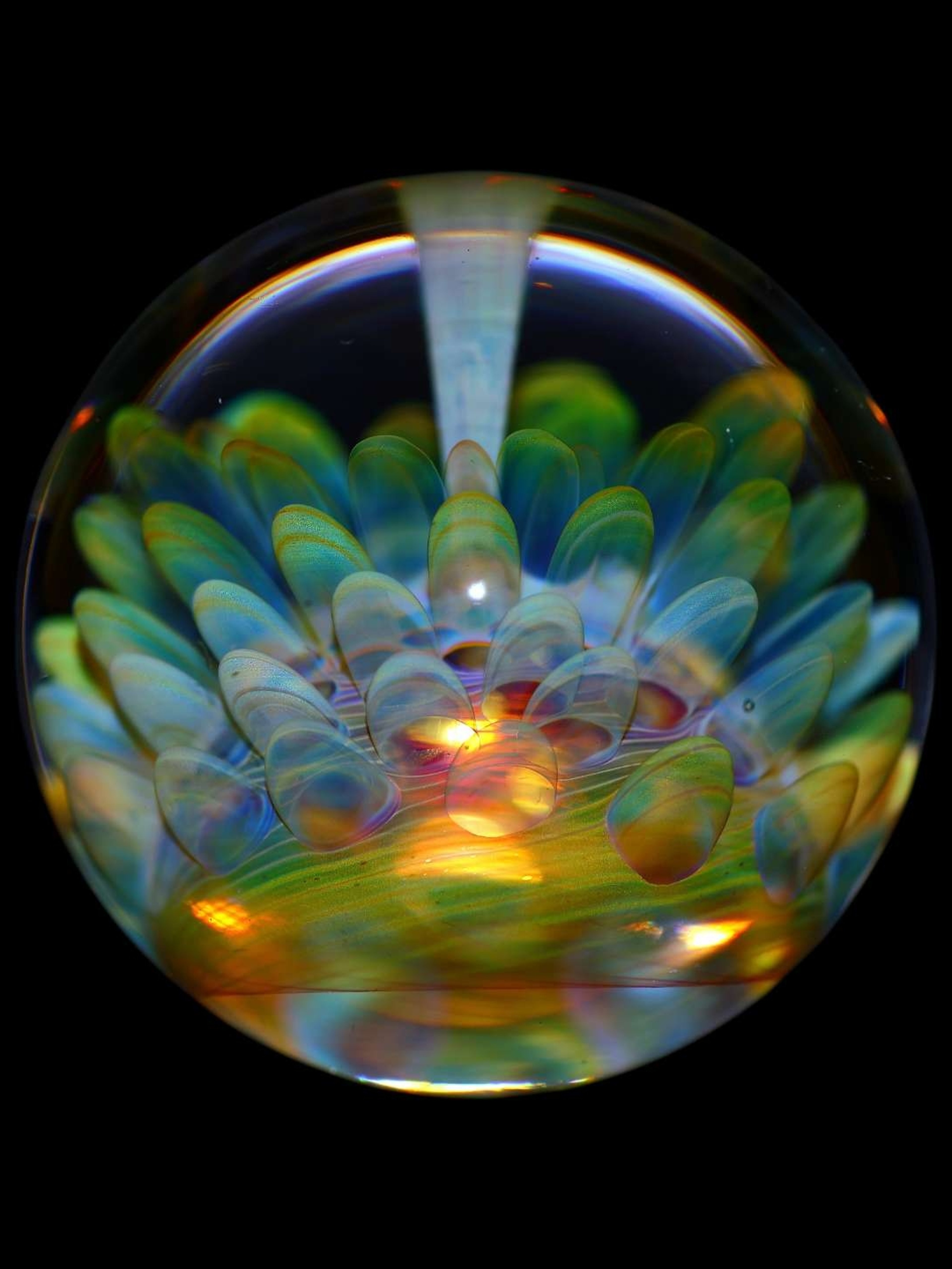 Preview pic of Kevin Nail Stresslessglass Fumed Sunflower Marble