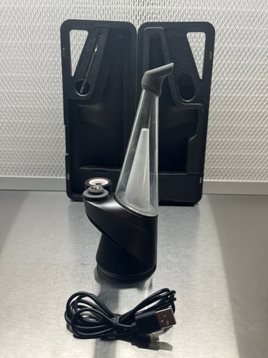 Preview pic of Puffco Peak Pro V1 + 3D Chamber + Flip Travel Cap + Case/Tool + Charger Cord - 749 Dabs