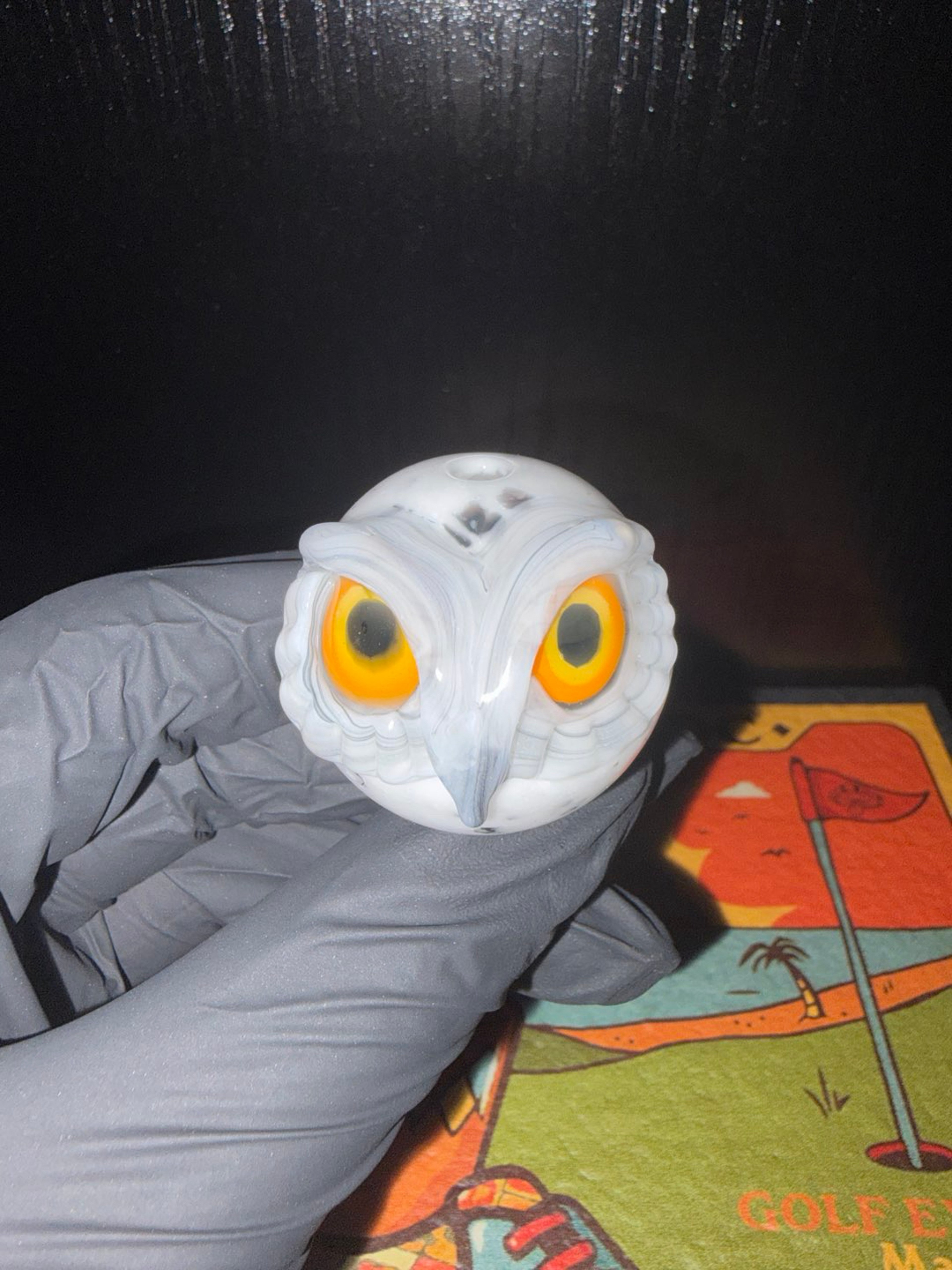 Preview pic of Four Winds Flameworks Owl Ball Cap