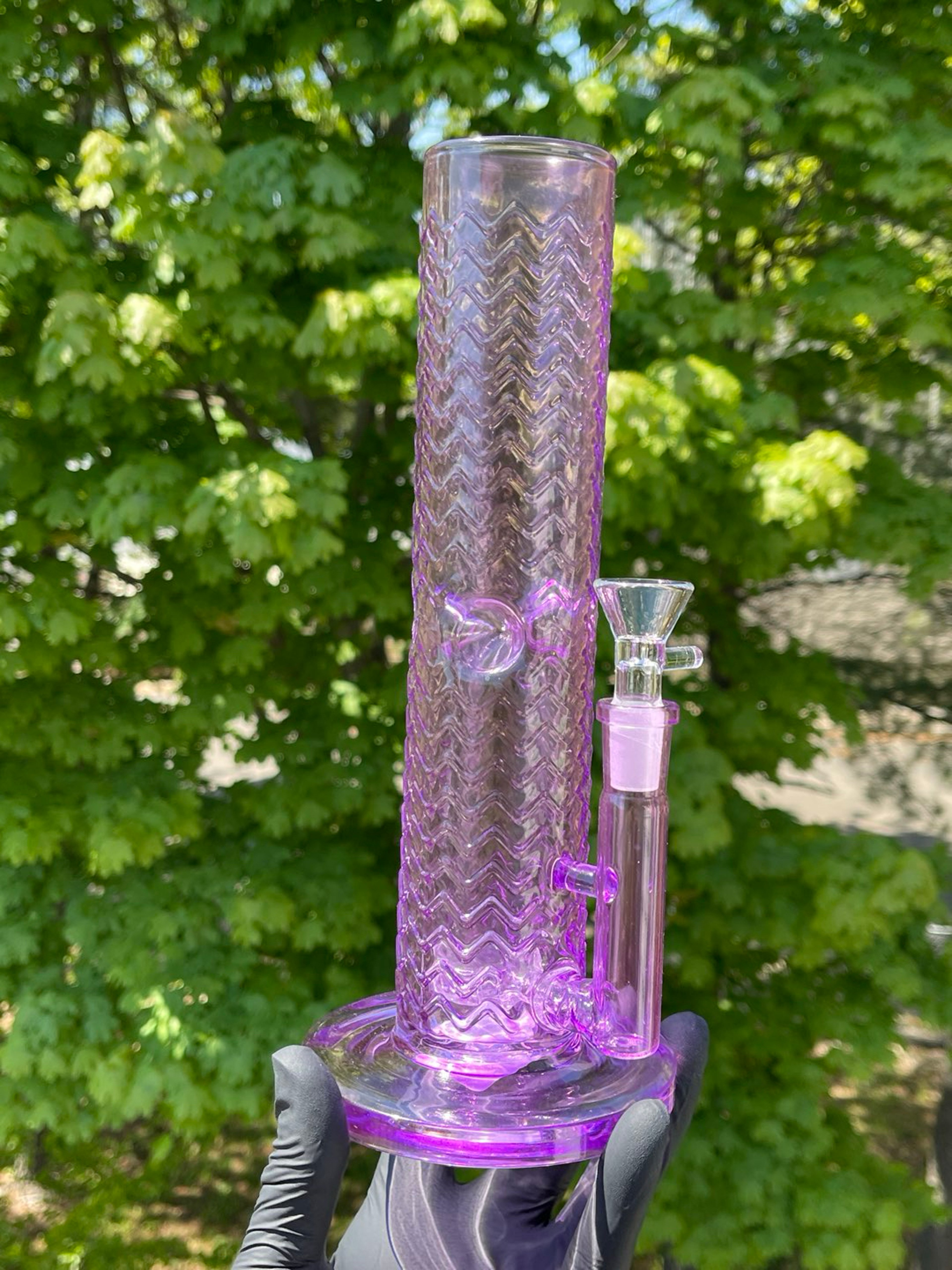 10” Purple Straight Shooter image 0