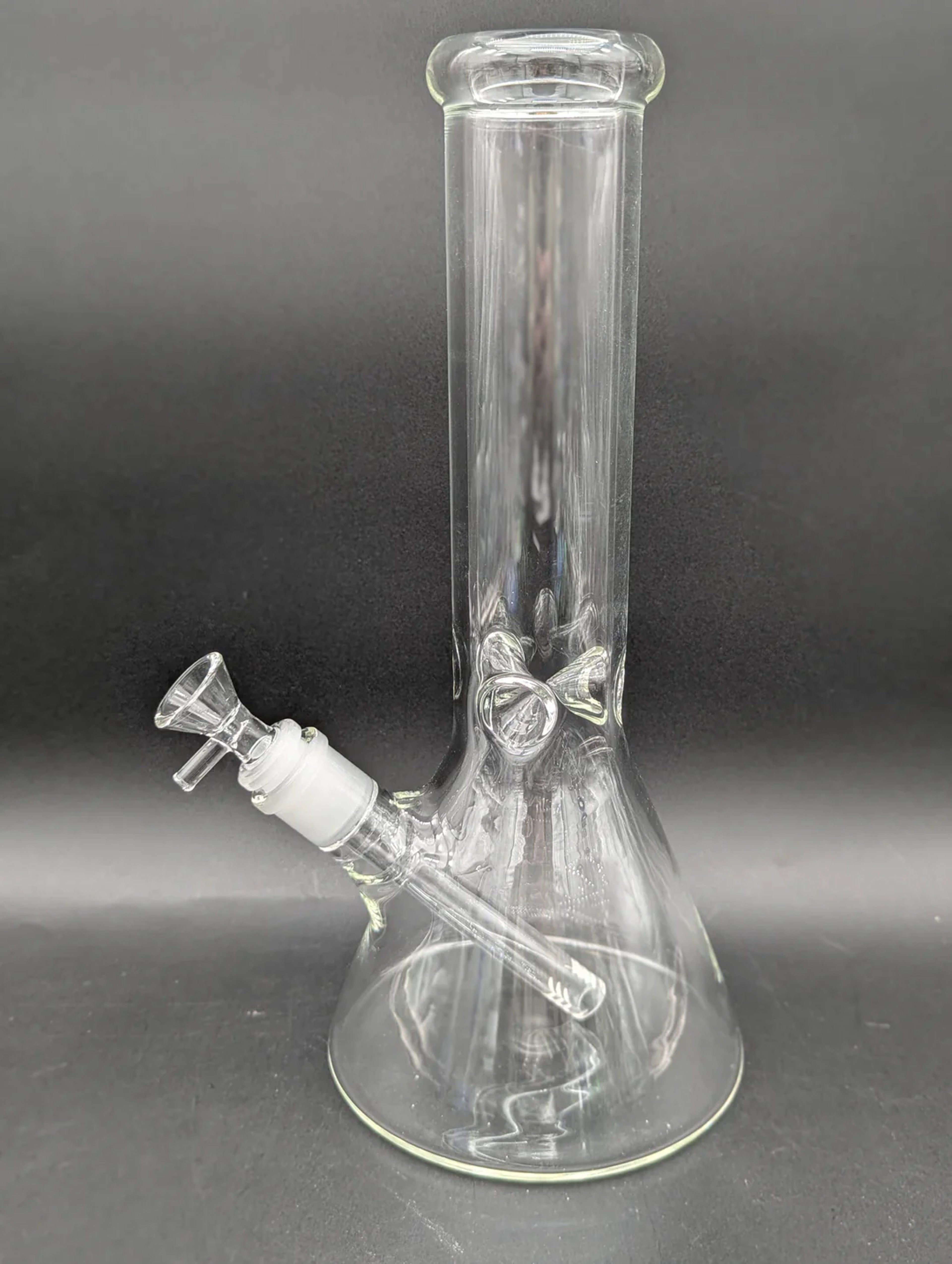 Preview pic of 12" CLASSIC CLEAR BEAKER BONG