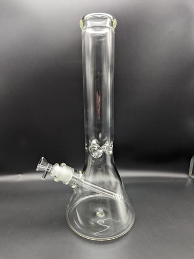 Preview pic of 14" CLASSIC CLEAR BEAKER BONG
