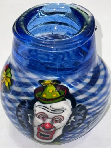 Preview pic of Clown Jar w/Emoji Flowers