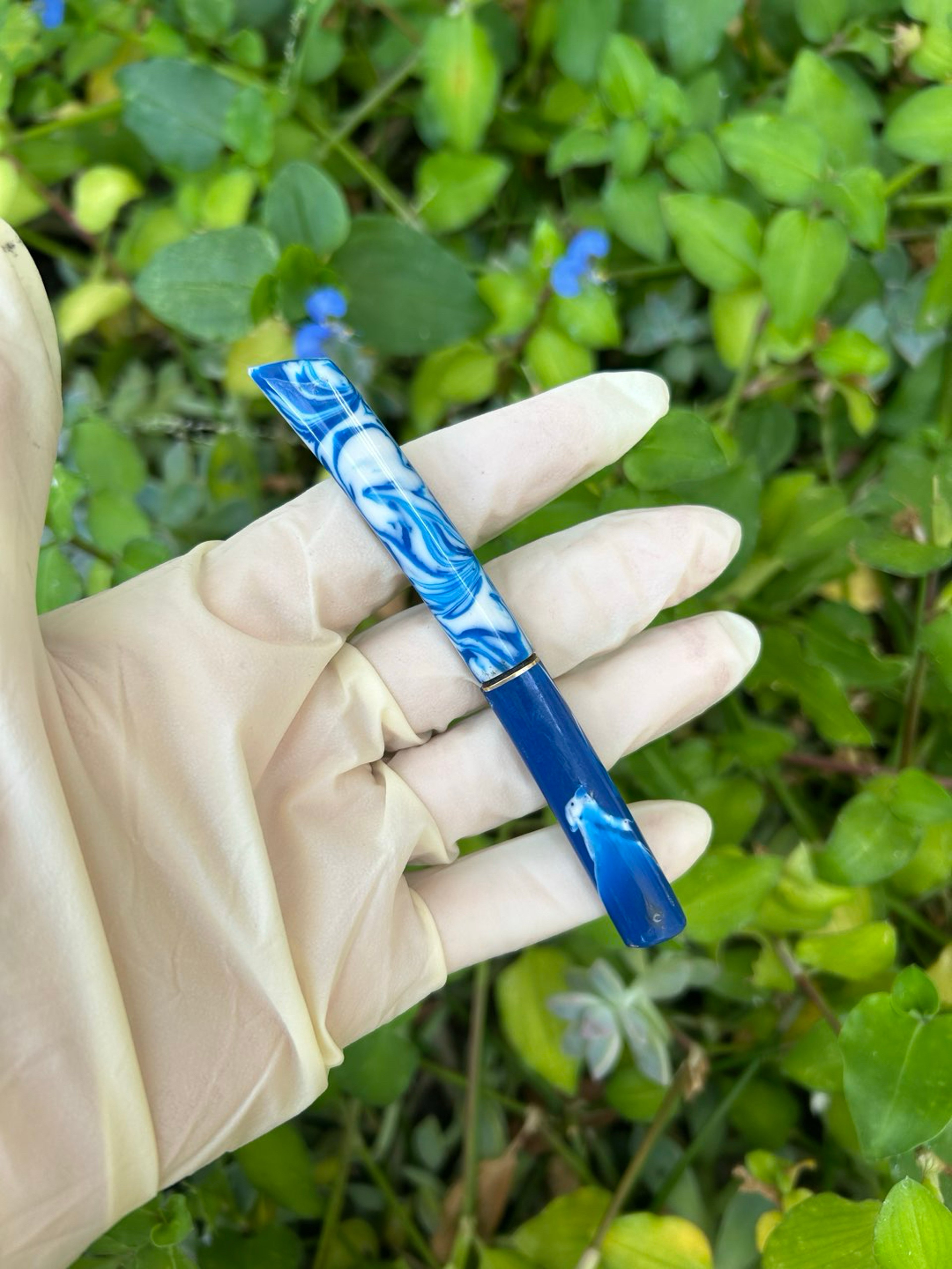 Preview pic of Damascus mini katana dab tool ❗️