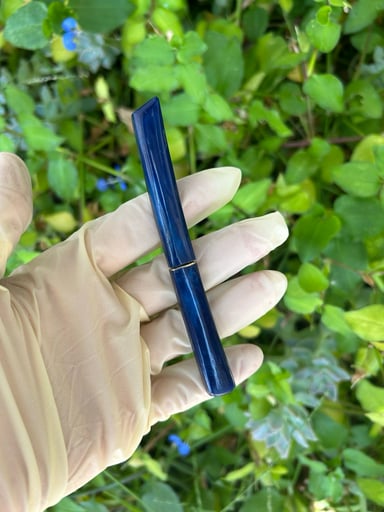 Preview pic of Damascus mini katana dab tool❗️
