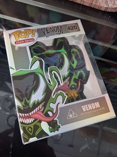 Preview pic of Funko style venom smell proof bags