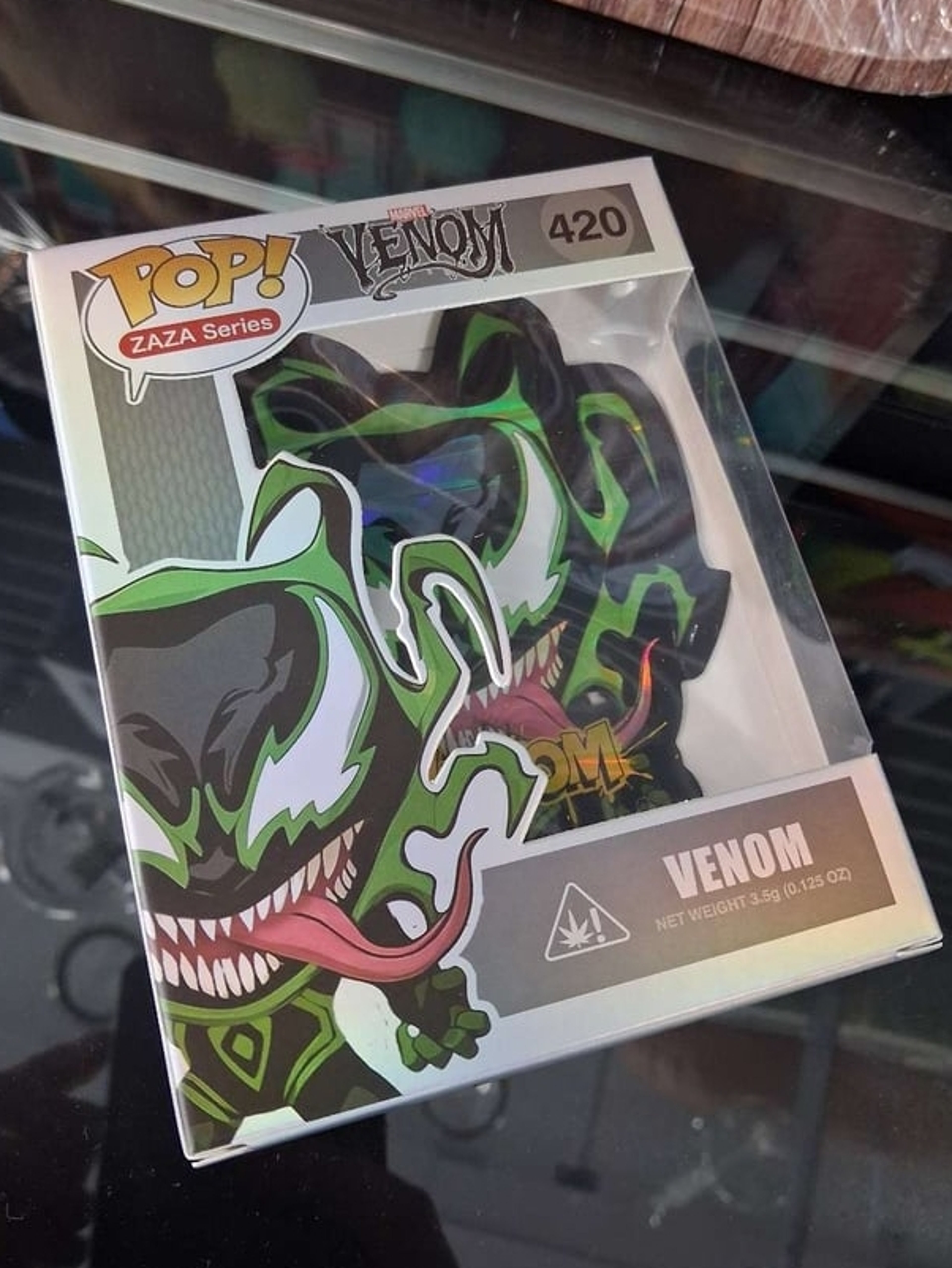 Preview pic of Funko style venom smell proof bags