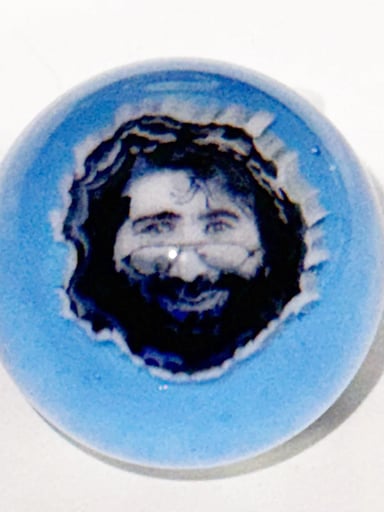 Preview pic of Keys Glass Jerry Garcia Marble