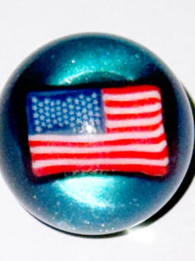 Preview pic of American Flag Marble