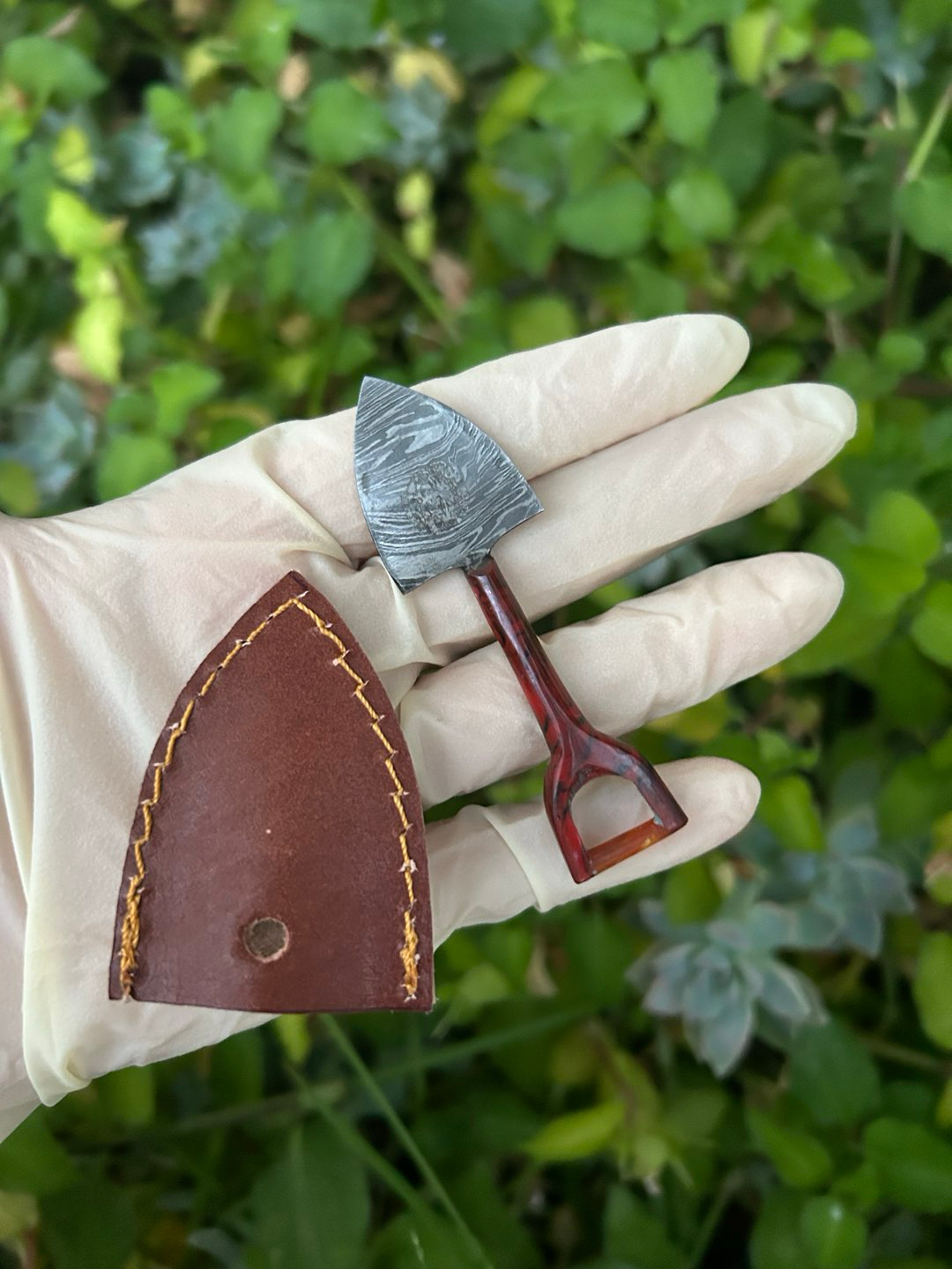 Damascus mini shovel 🪏 dab tool‼️ image 0