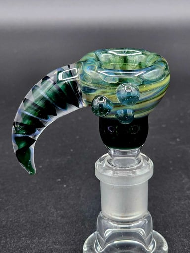 Preview pic of Honeycomb 14mm Slide With Horn