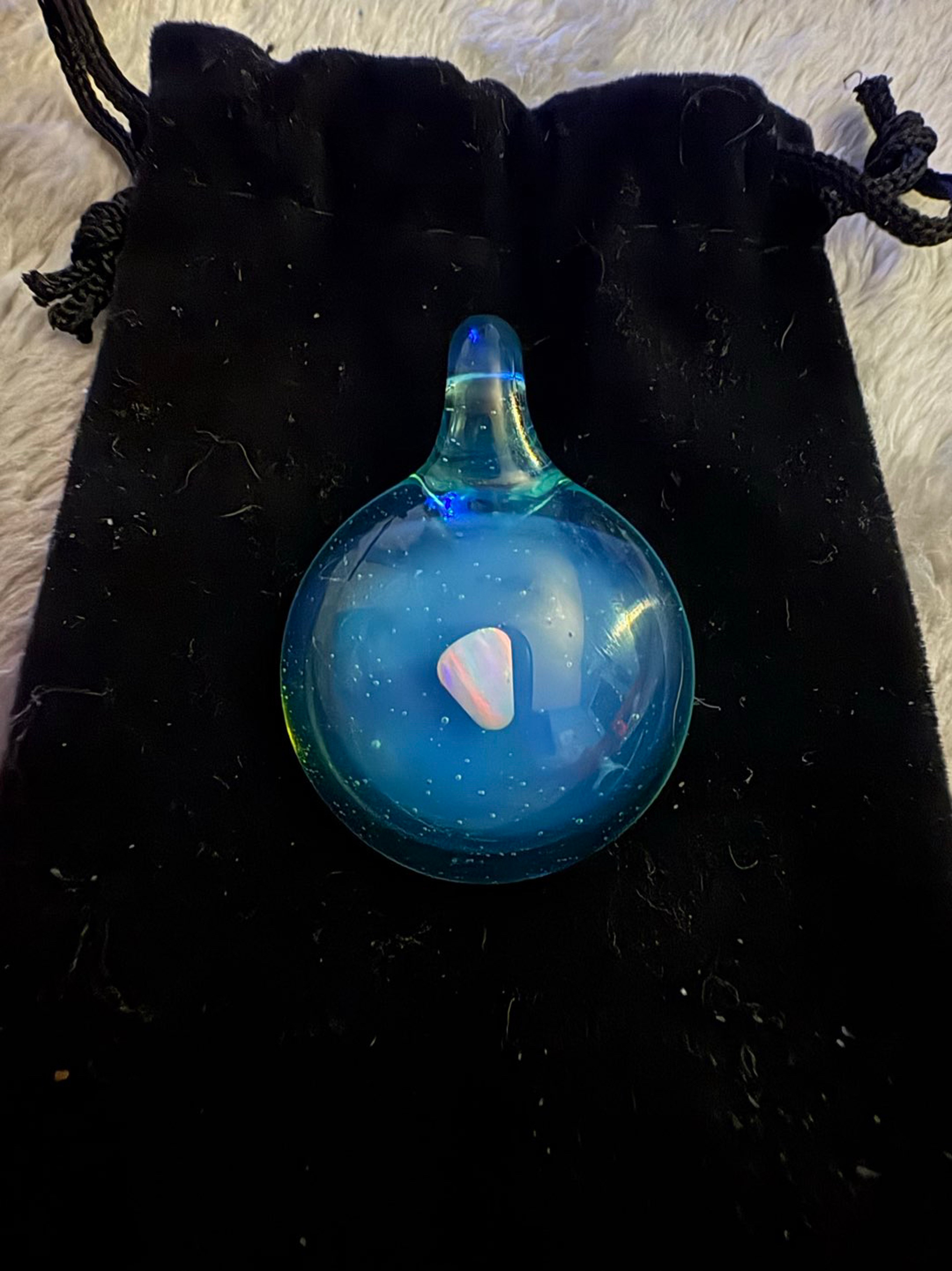 Preview pic of *KBERG* Marina Opal Pendant - Signed & Dated