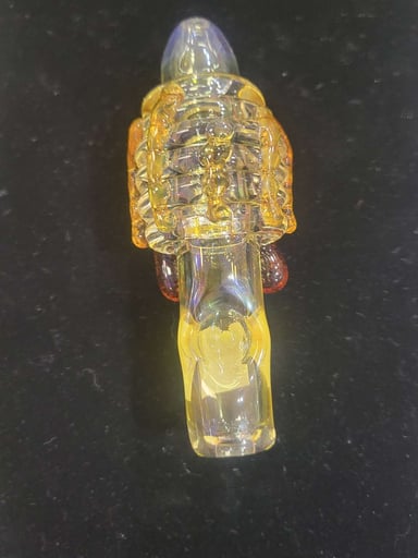 Preview pic of Honey Handpipe by Malachite Glass