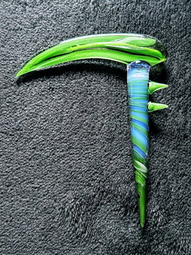 Preview pic of MarvinsGlass Signature Scythe! 🐦