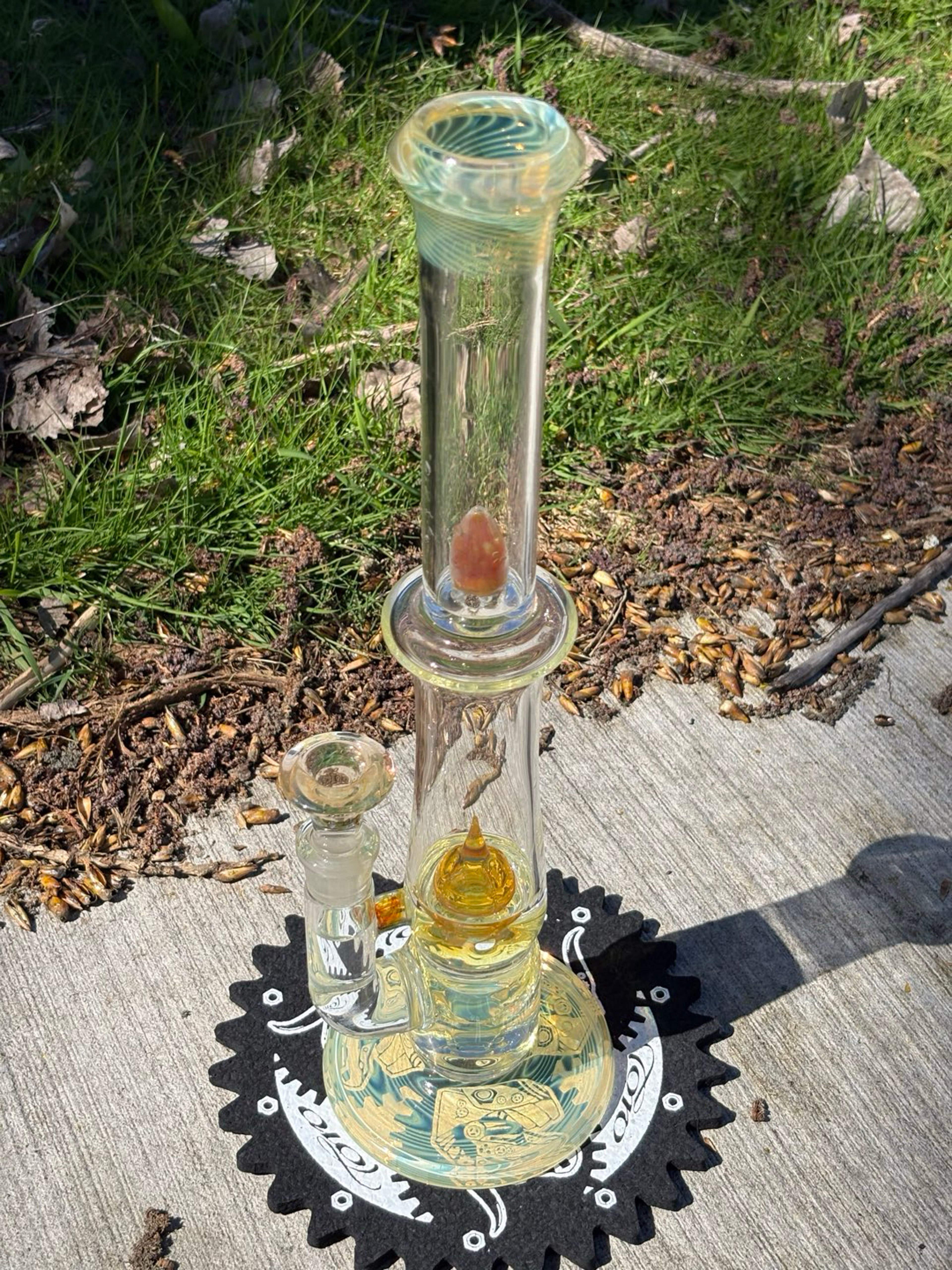 Preview pic of Green Forest Glass 180° Circ to Imperial Perc