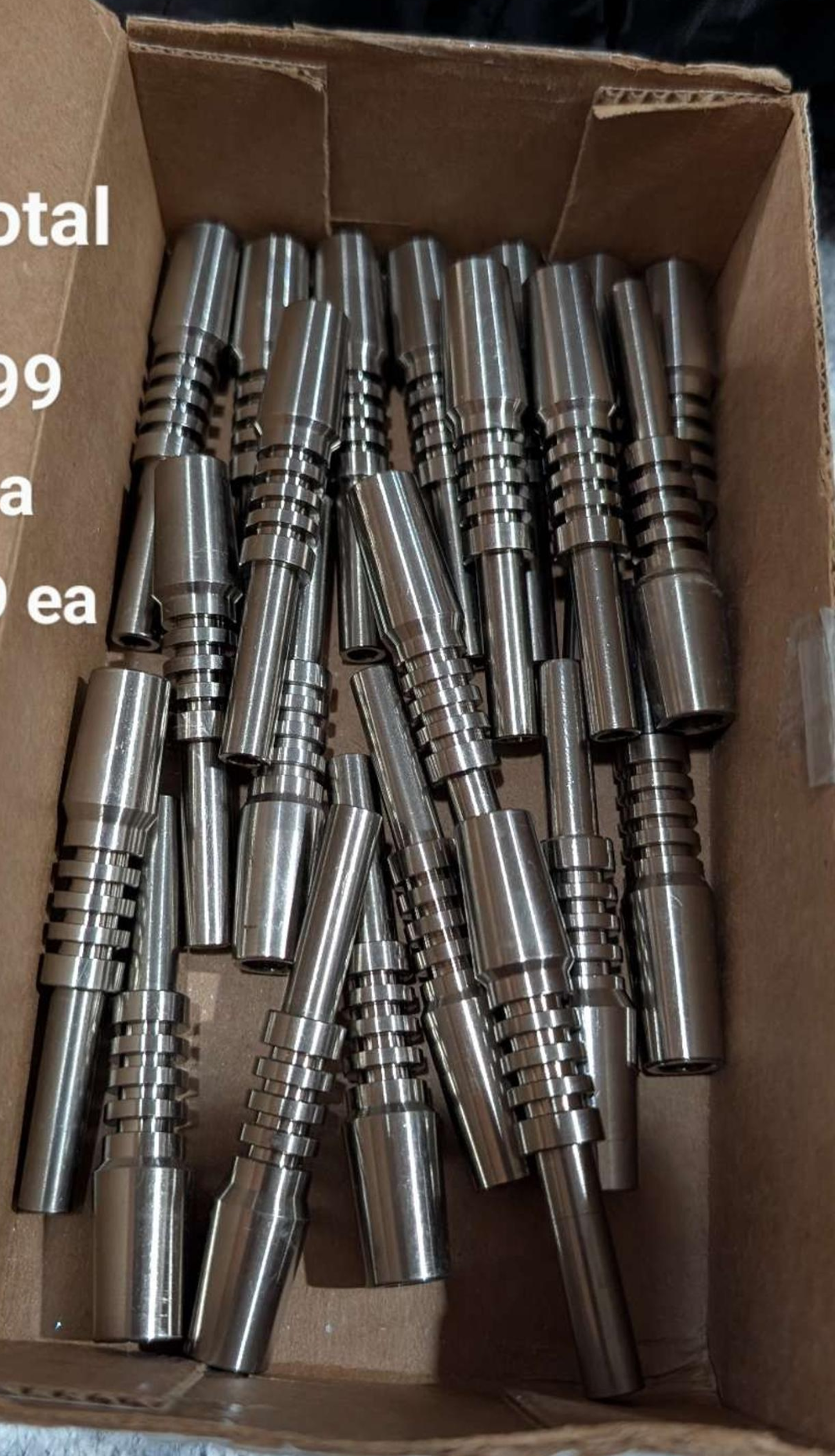Preview pic of 14mm Titanium Tips (BUY 2 GET 1 FREE!)