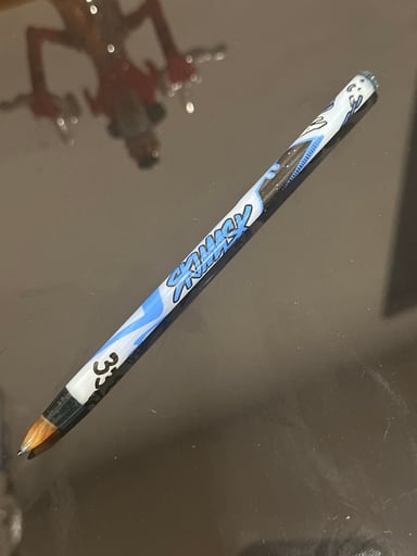 Preview pic of Sherbet X Ski Mask Glass Pen collab blue