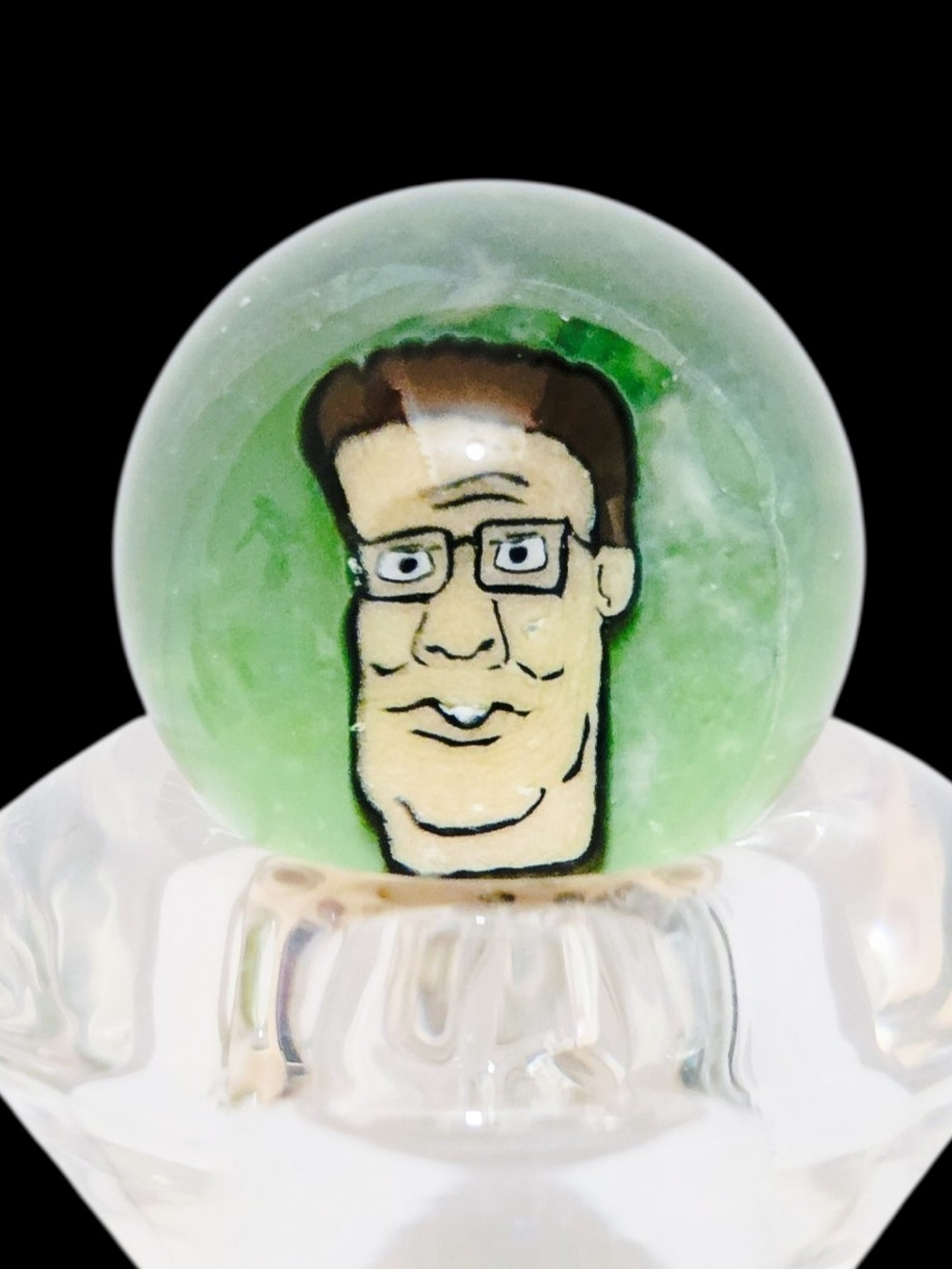 Preview pic of Keys Glass Hank and Bobby Hill Set