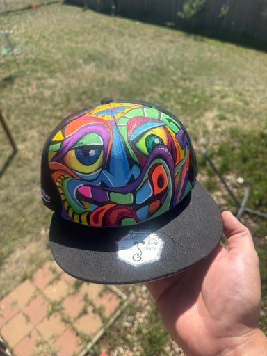 Preview pic of Custom painted  SnapBack