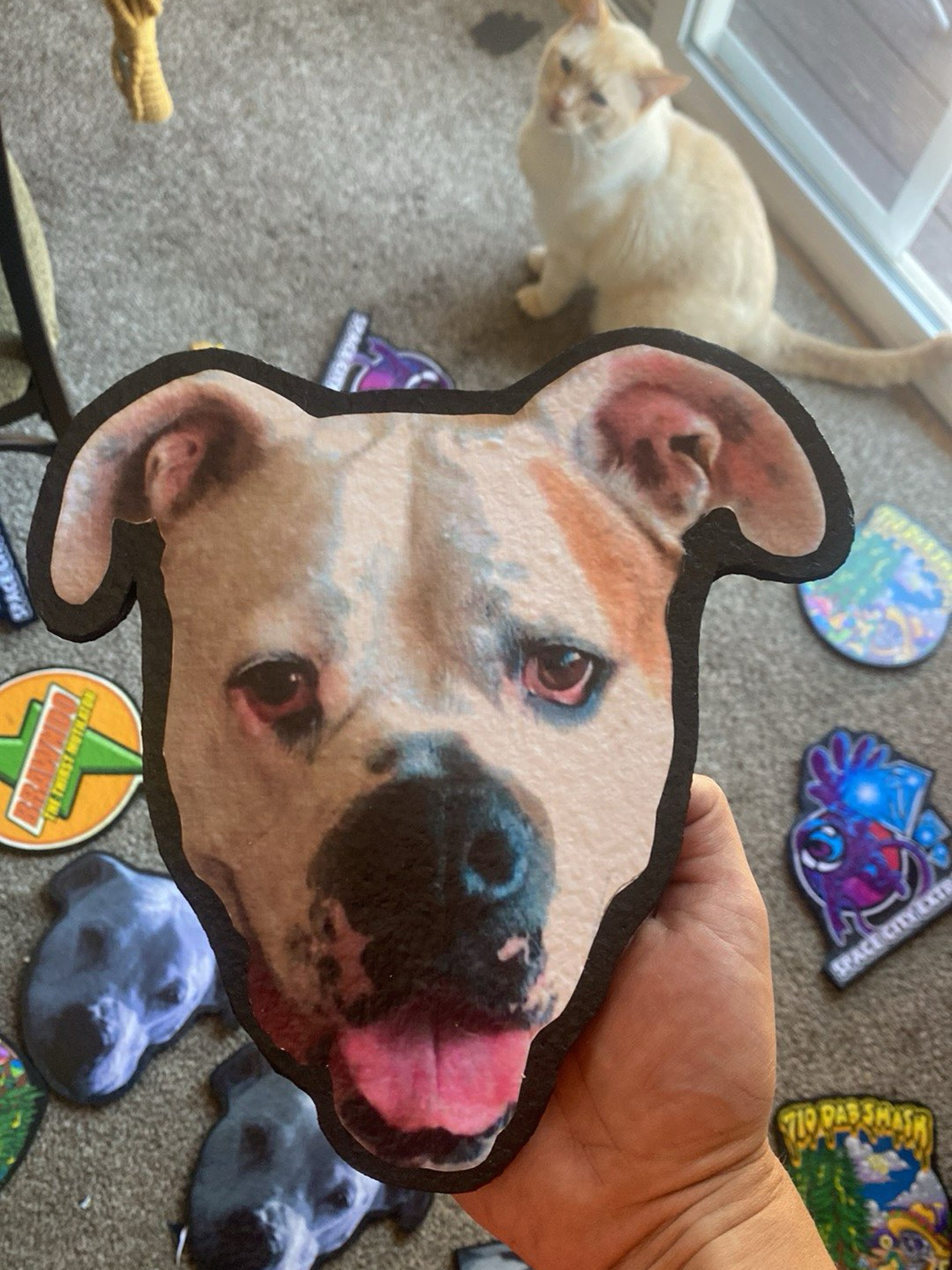 Preview pic of Custom made pet mat(your pet)
