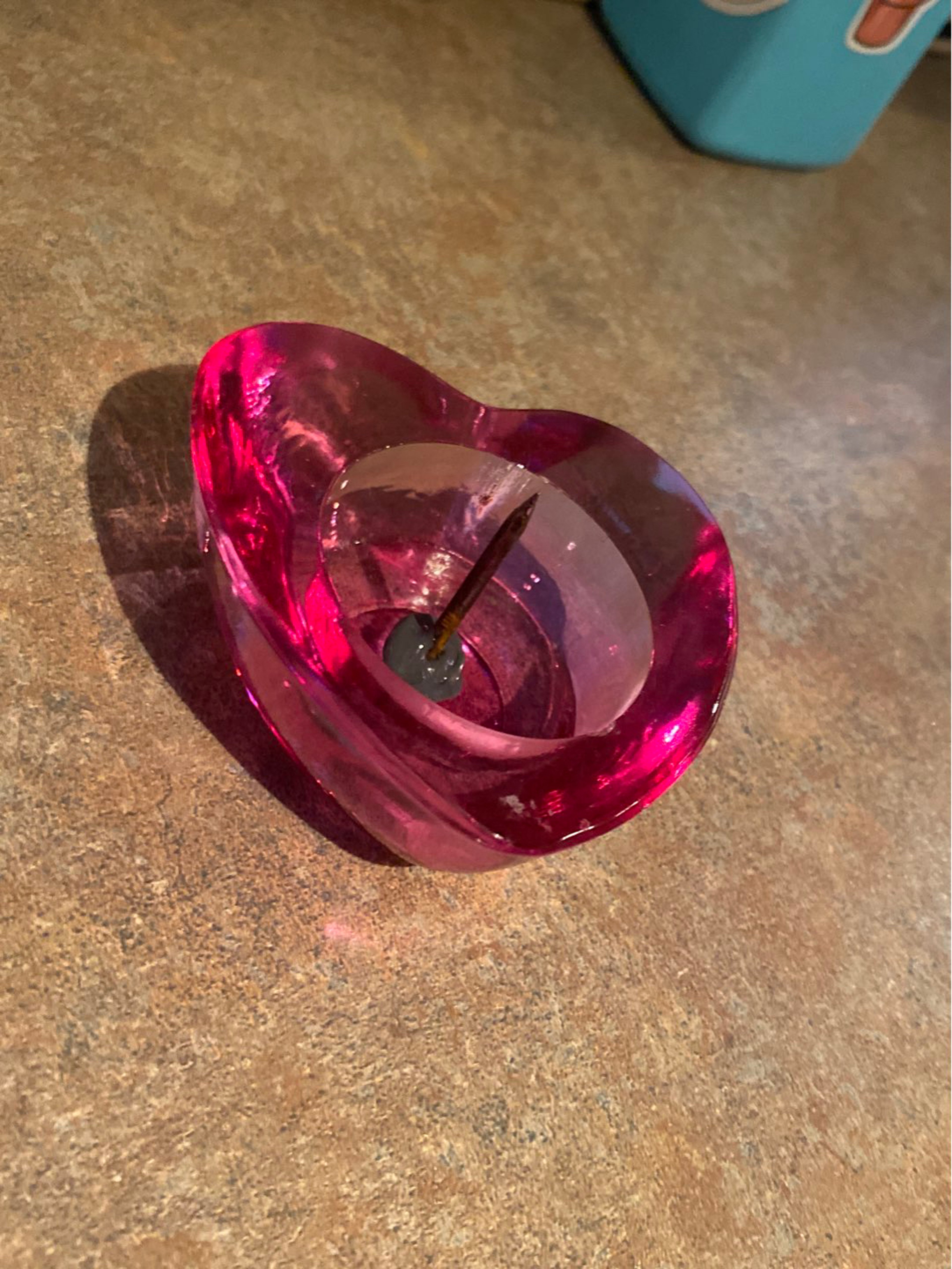 heart shaped ashtray image 0