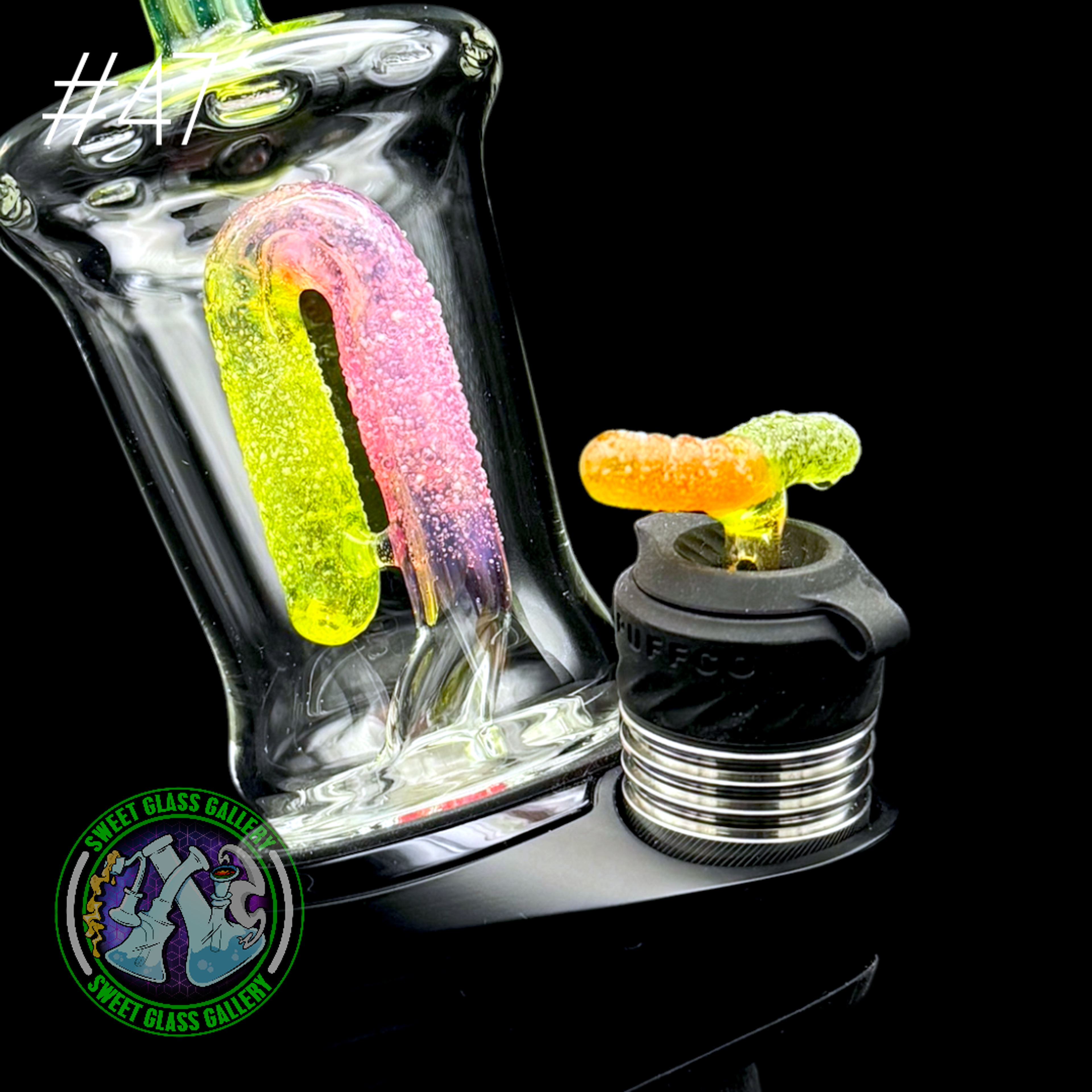 Preview pic of Emperial Glass - Joystick #47 - Puffco Peak Pro 3DXL - Sour Worm