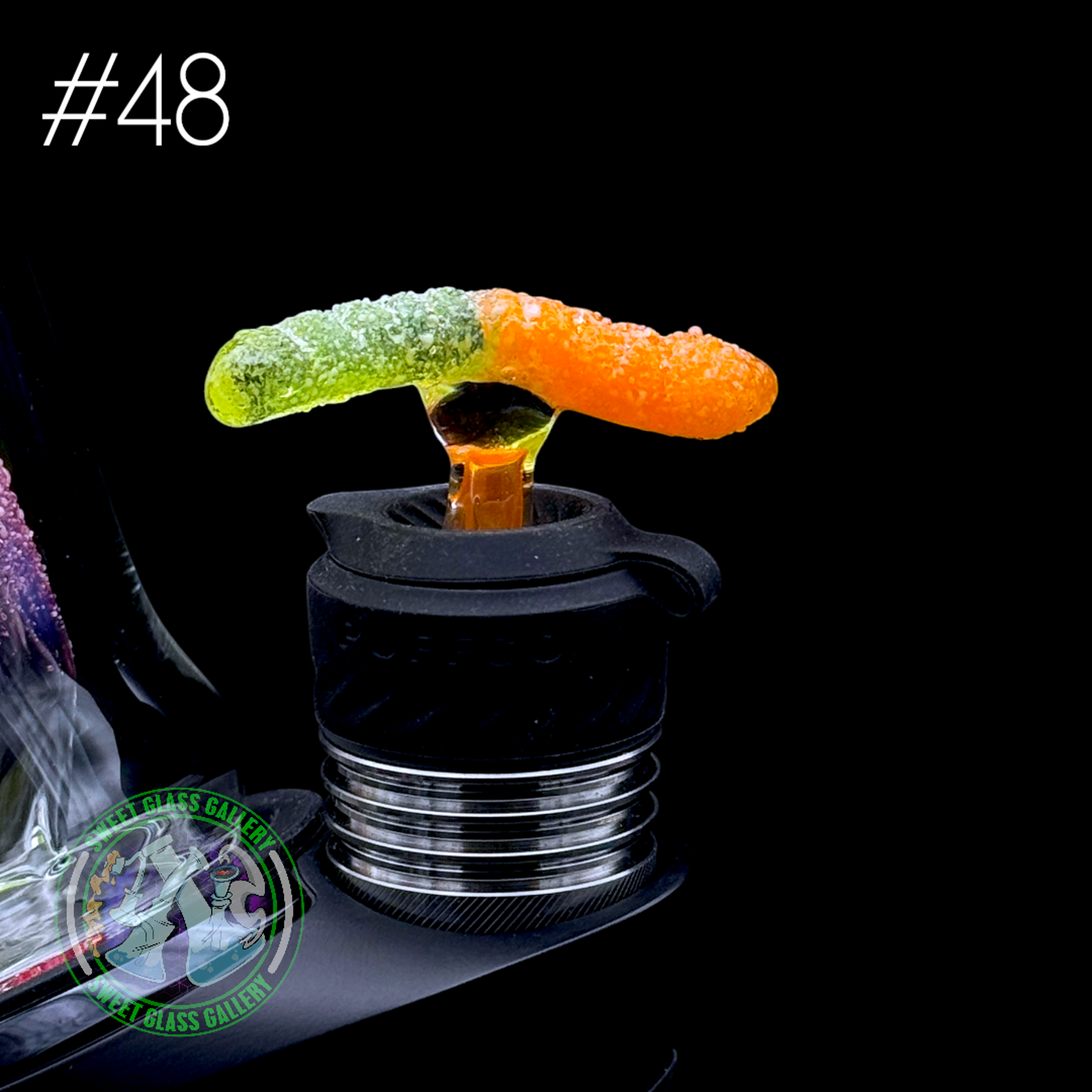 Preview pic of Emperial Glass - Joystick #48 - Puffco Peak Pro 3DXL - Sour Worm
