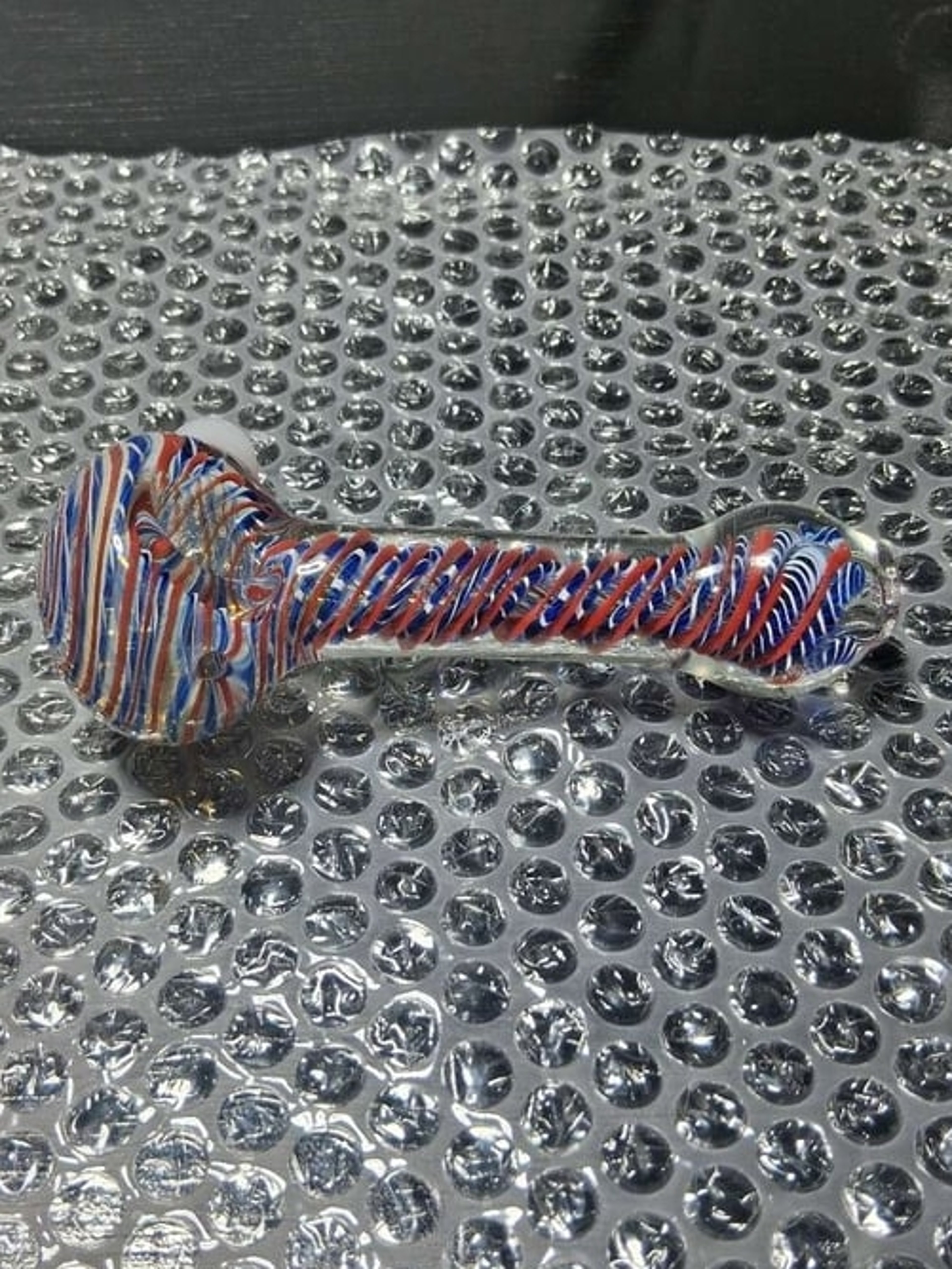 Preview pic of 5in patriotic glass hand pipe