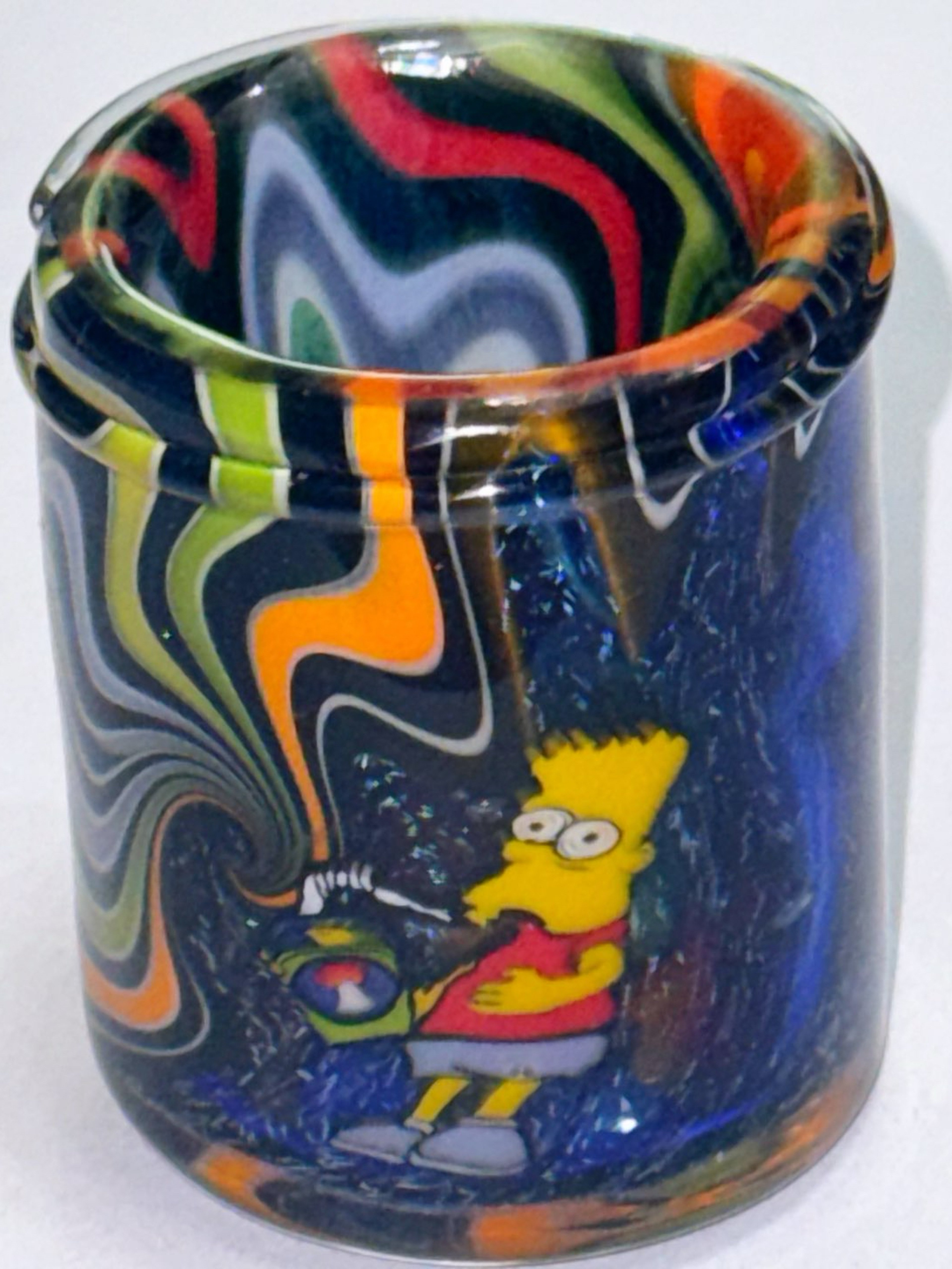 Stephen Boehme Slurpee Bart Stash Jar image 0