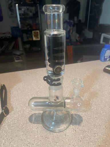 Preview pic of Phoenix 2 piece Glass Bong