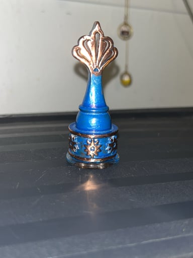 Preview pic of Kuhns Glass Cap  electroform- Brand New American Glass