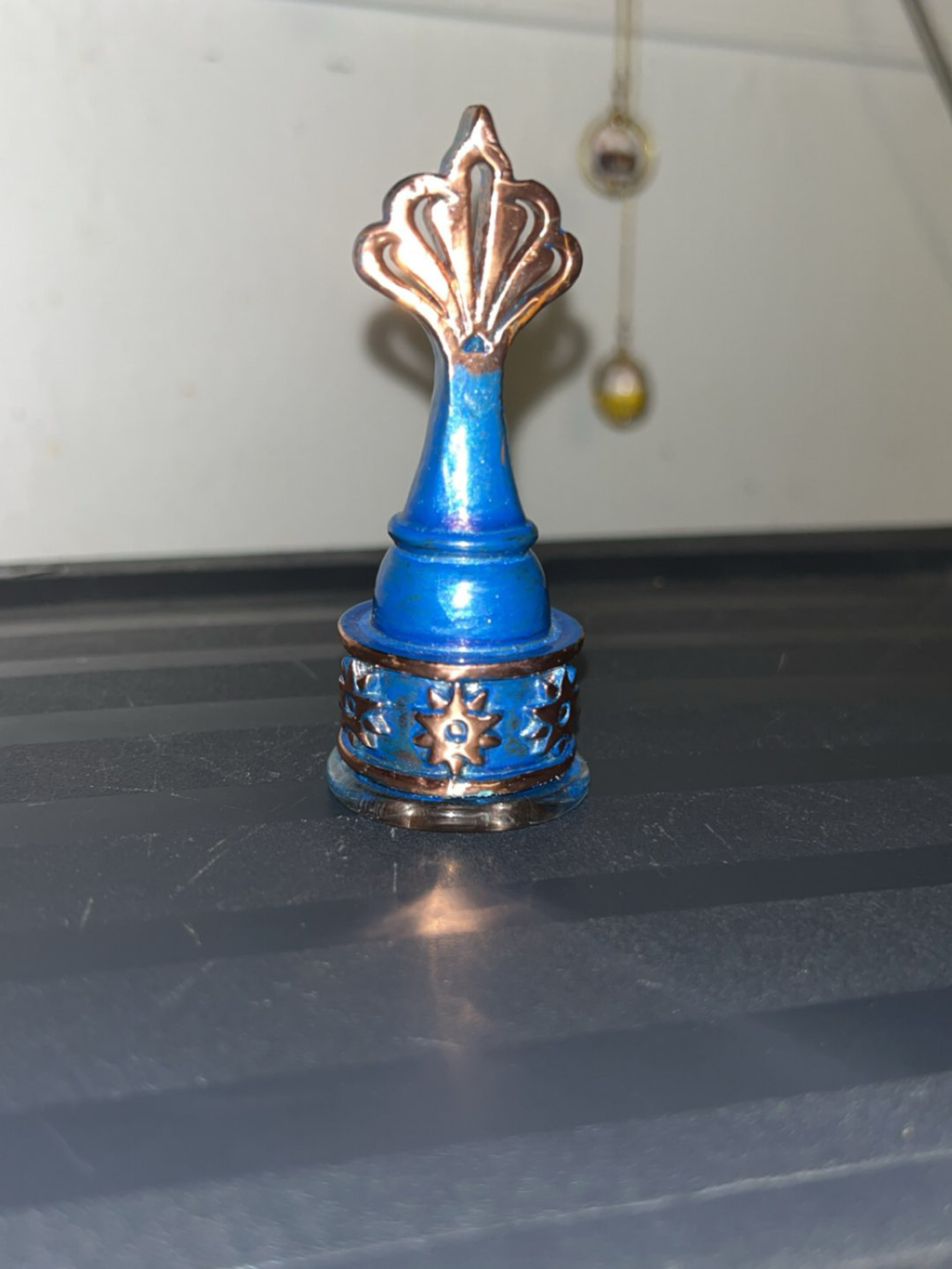 Preview pic of Kuhns Glass Cap  electroform- Brand New American Glass