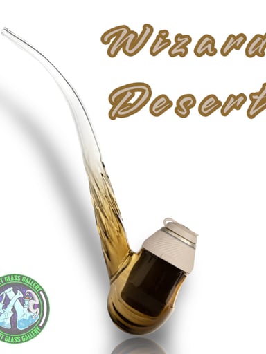 Preview pic of Puffco - Puffco Proxy Attachment - Wizard Pipe - Desert