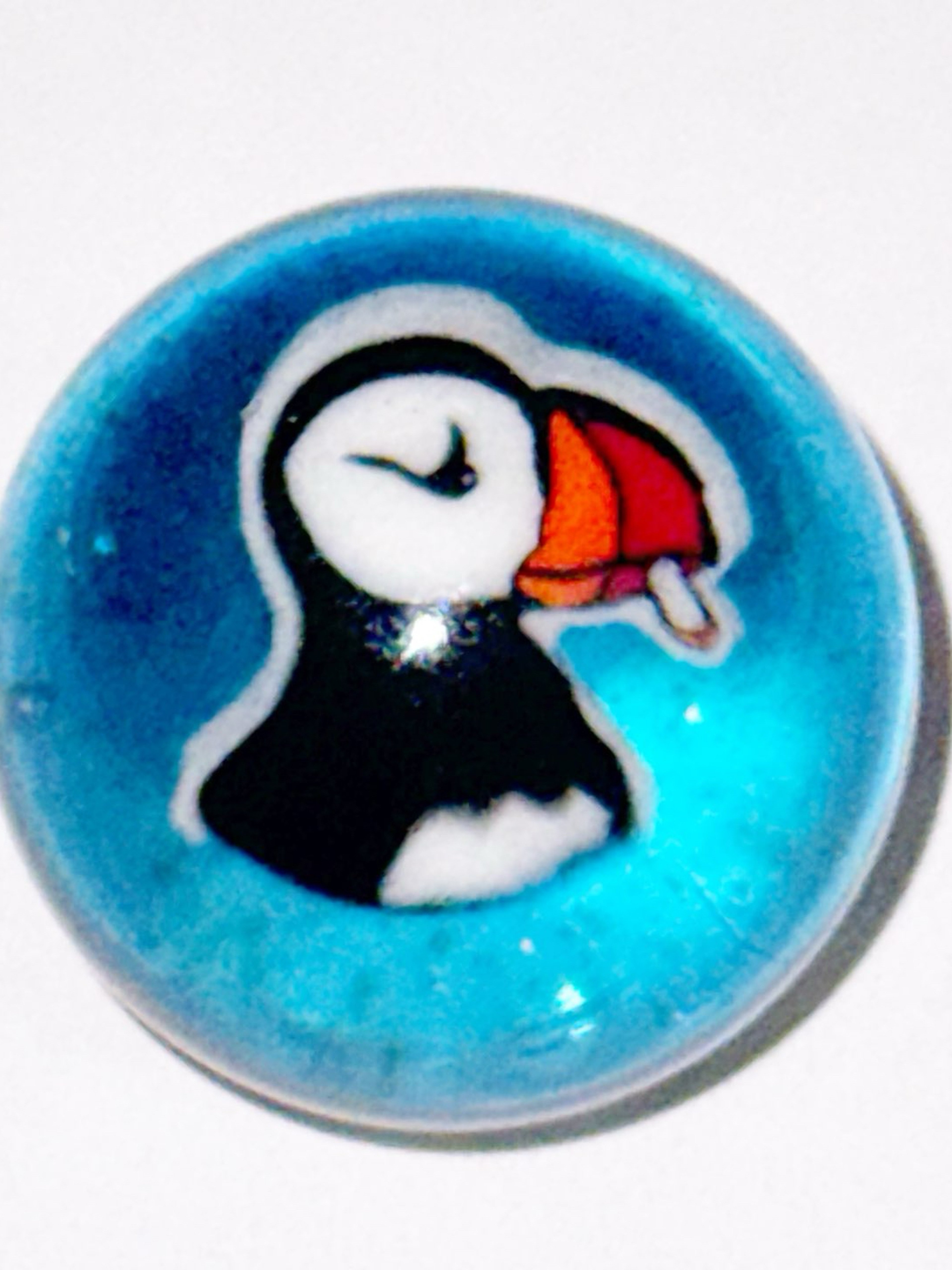 Keys Glass Puffin Marble image 0