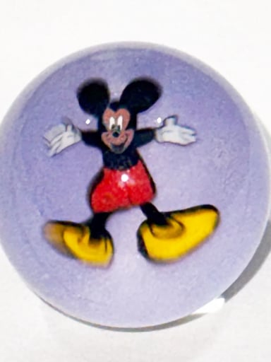 Preview pic of Keys Glass Mickey Mouse Marble